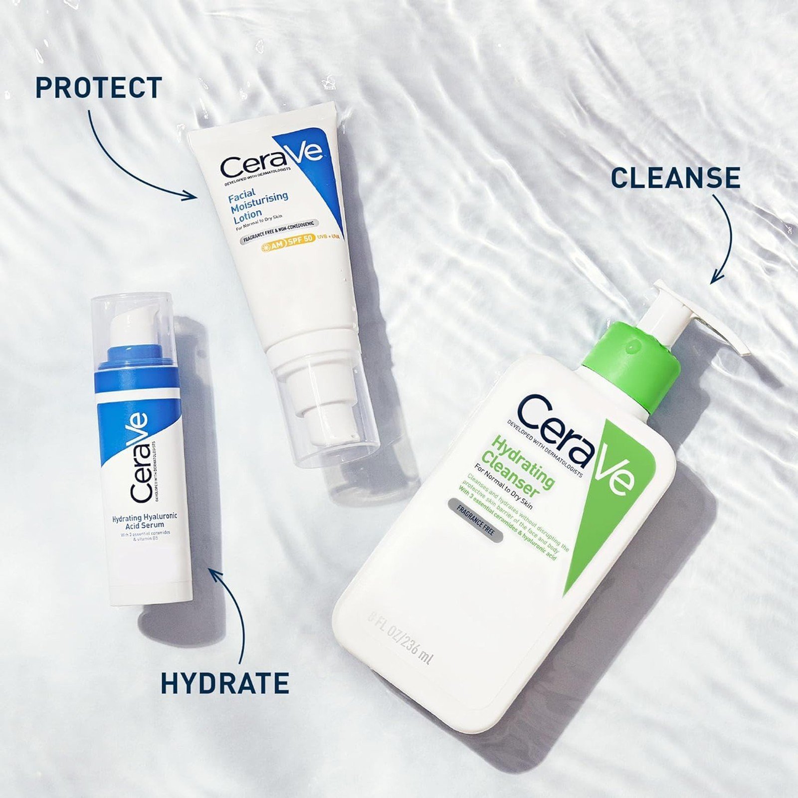 CeraVe Hydrating Cleanser Normal to Dry Skin 473ml