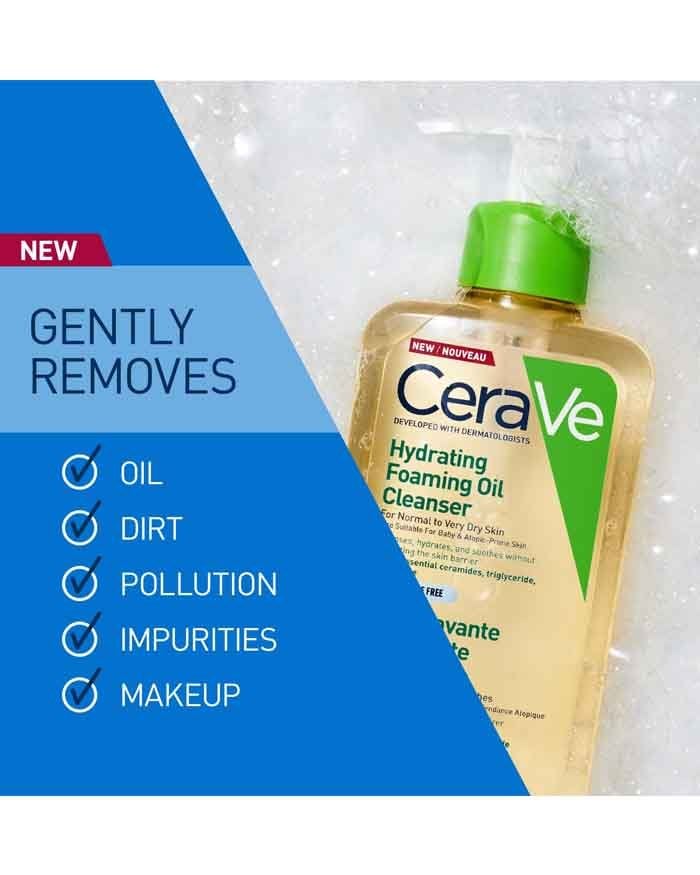 CeraVe Hidratant Foaming Ulei Produs de Curățare 473ml