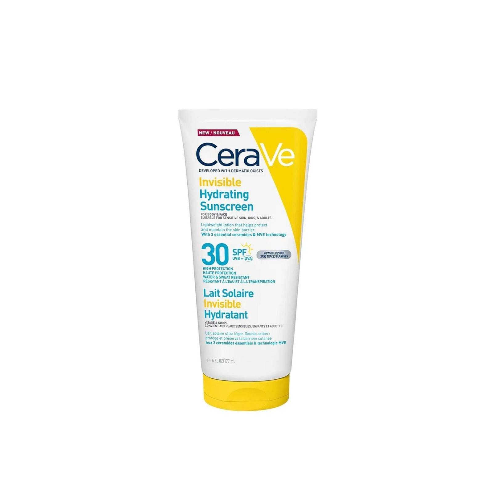 CeraVe Invisible Hydrating Sunscreen SPF30