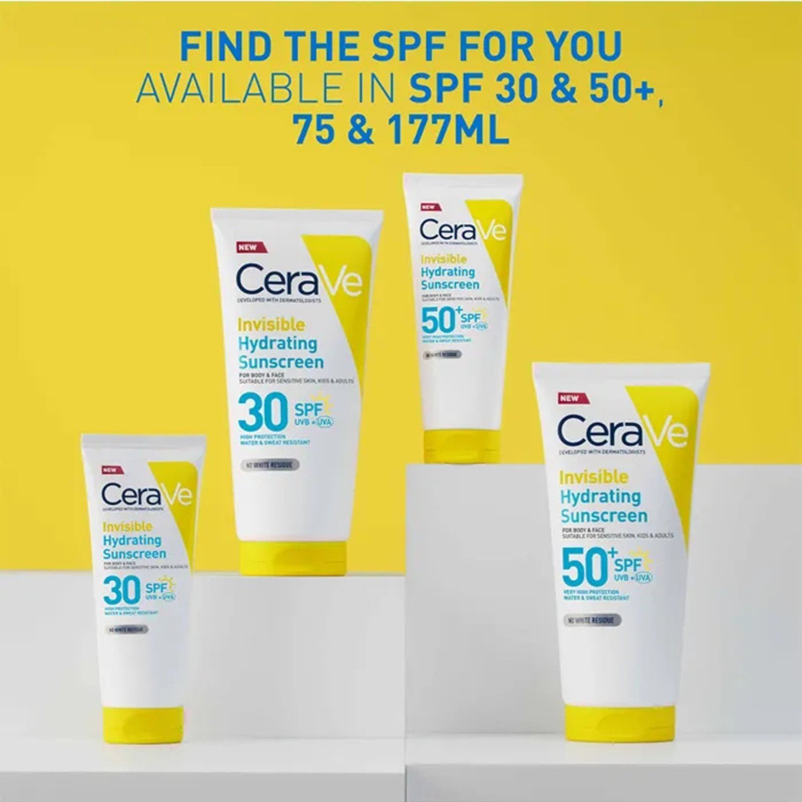 CeraVe Invisible Hydrating Sunscreen SPF30 75ml