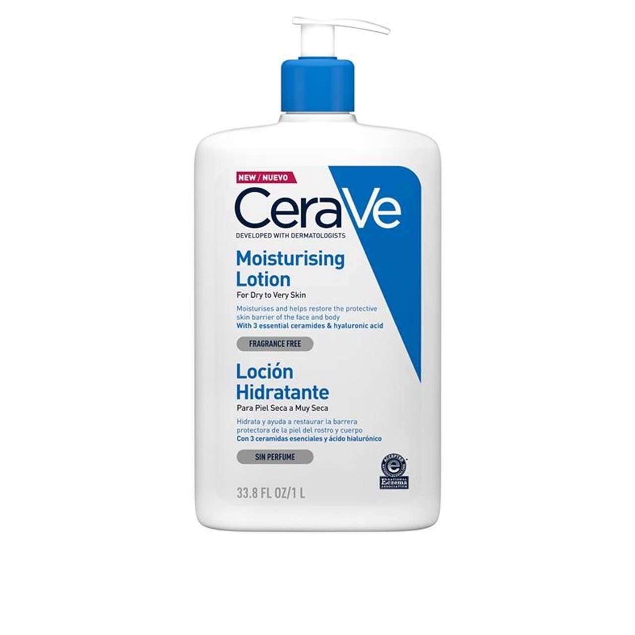 CeraVe Moisturizing Lotion Dry to Very Dry Skin 1L (33.81floz)