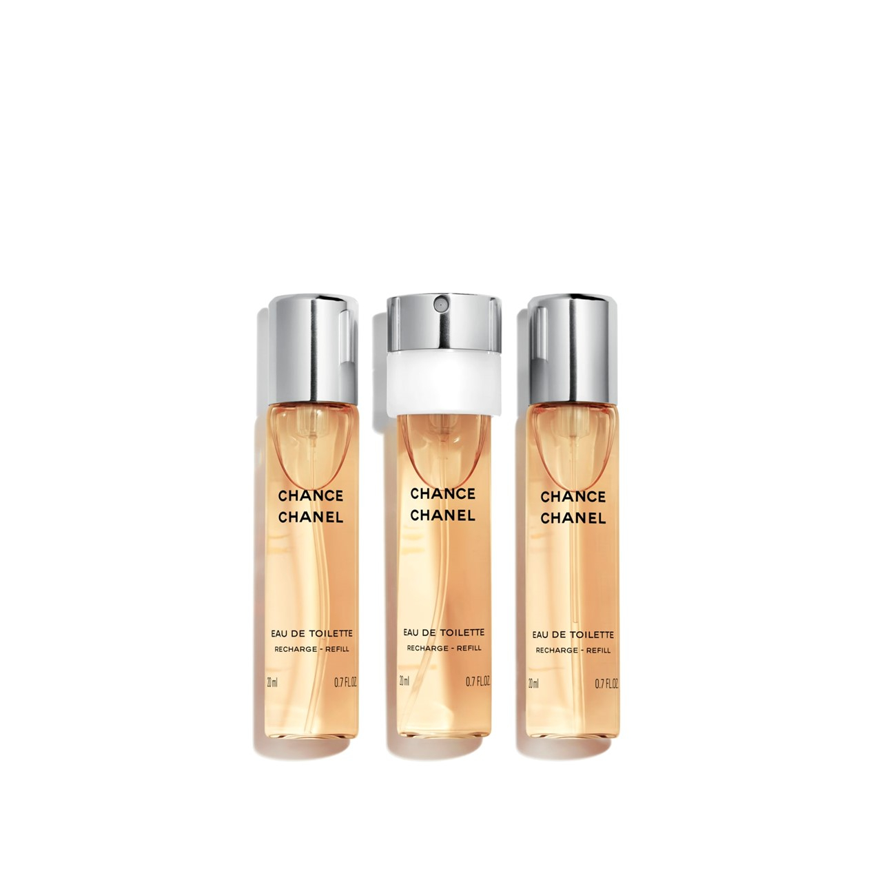 CHANEL Chance Eau de Toilette 3x20ml