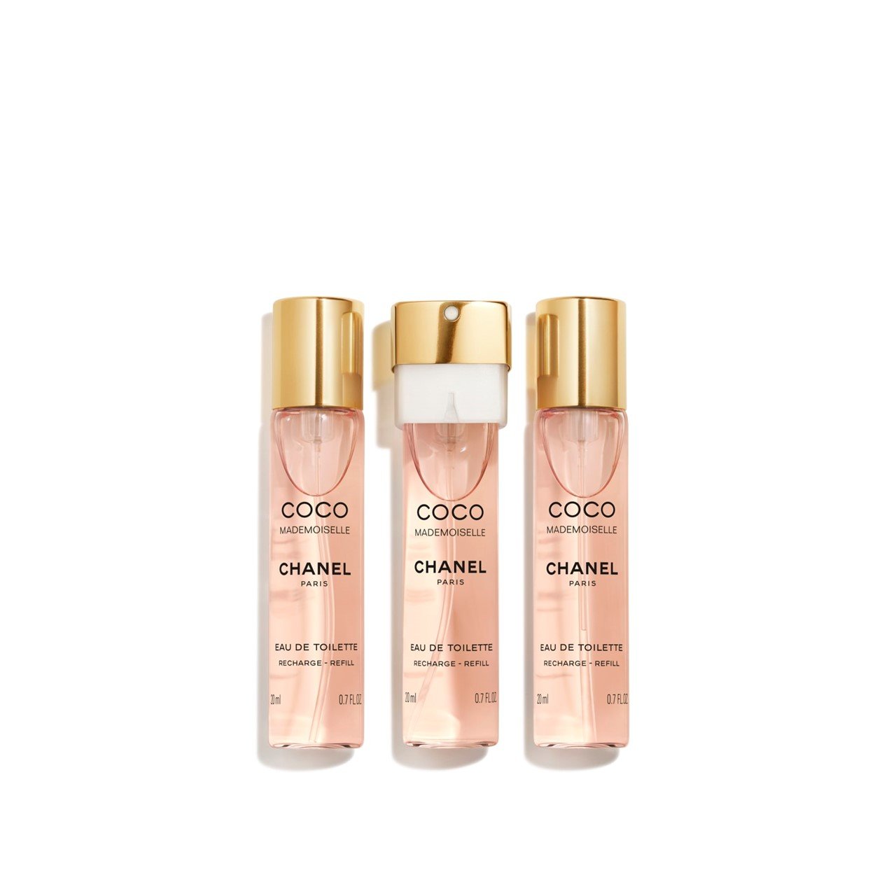 CHANEL Coco Mademoiselle Eau de Toilette 3x20ml (3x0.7fl oz)