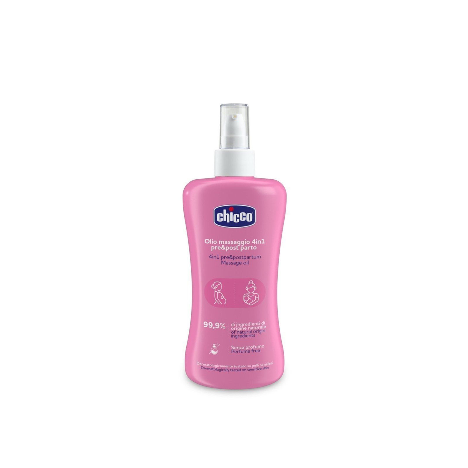 Chicco 4-In-1 Pre & Postpartum Massage Oil 200ml