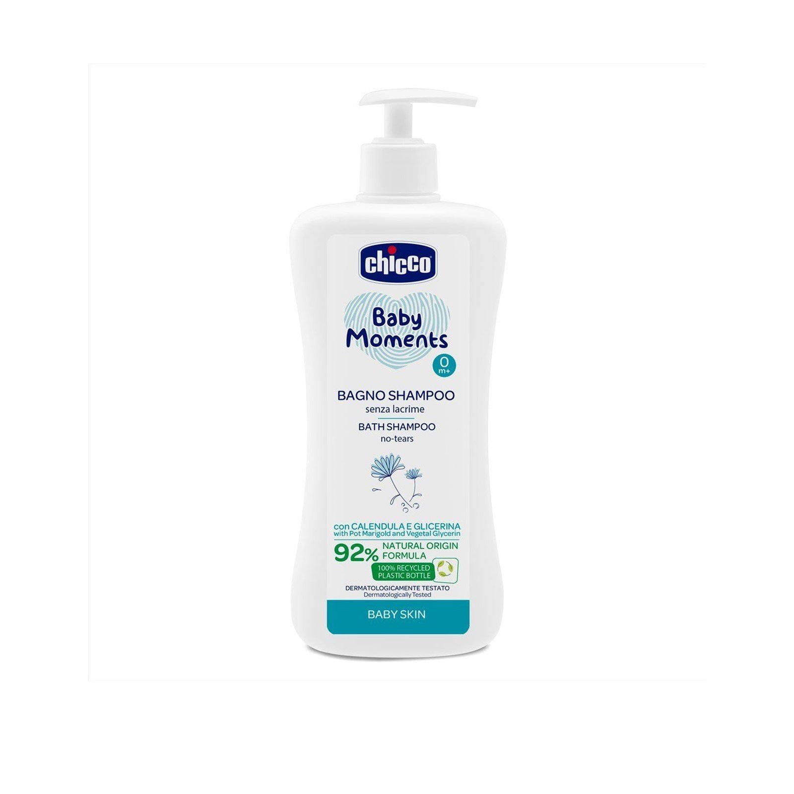 Buy Chicco Baby Moments No-Tears Bath Shampoo 0m+ 500ml · Seychelles
