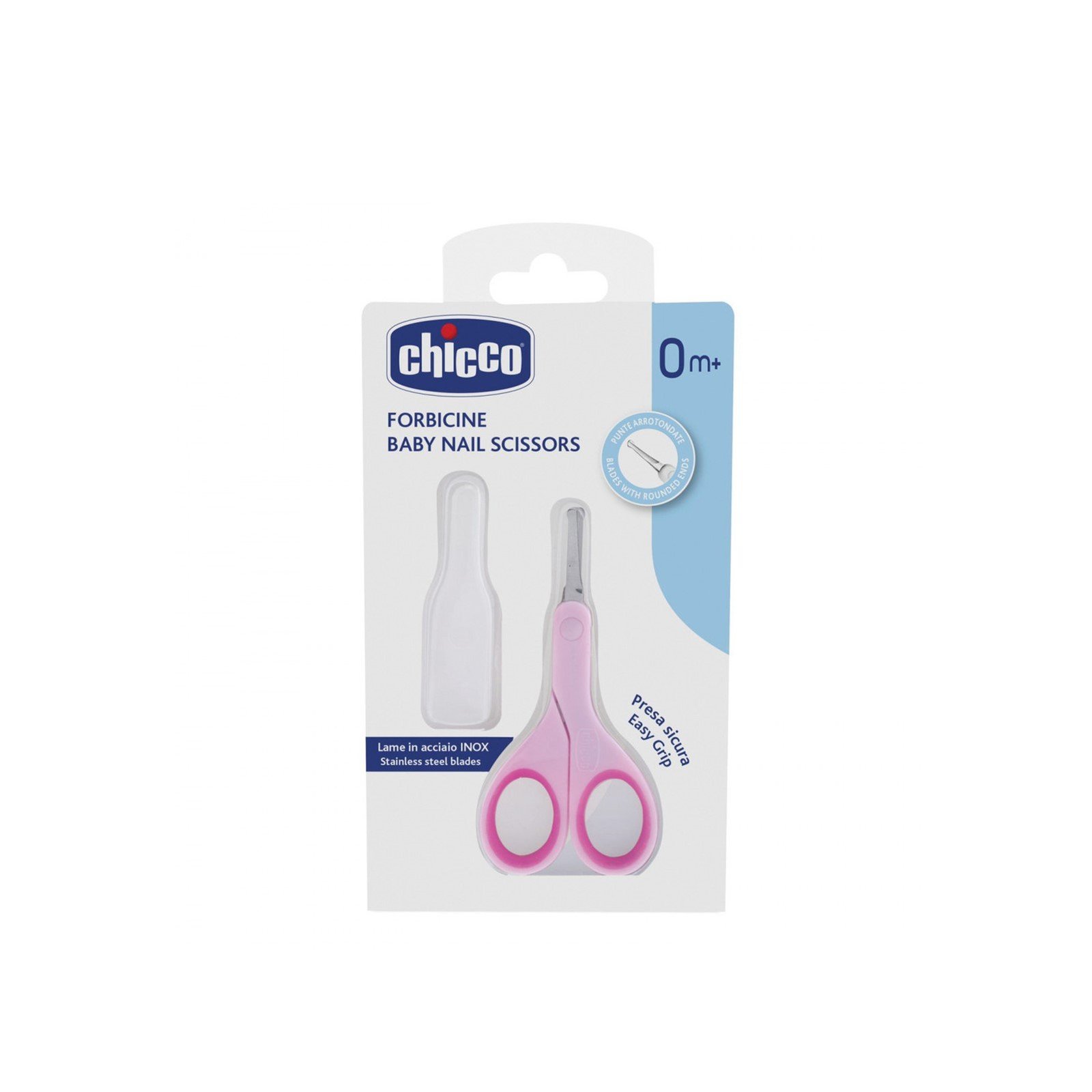 Chicco Baby Nail Scissors 0m+ Pink