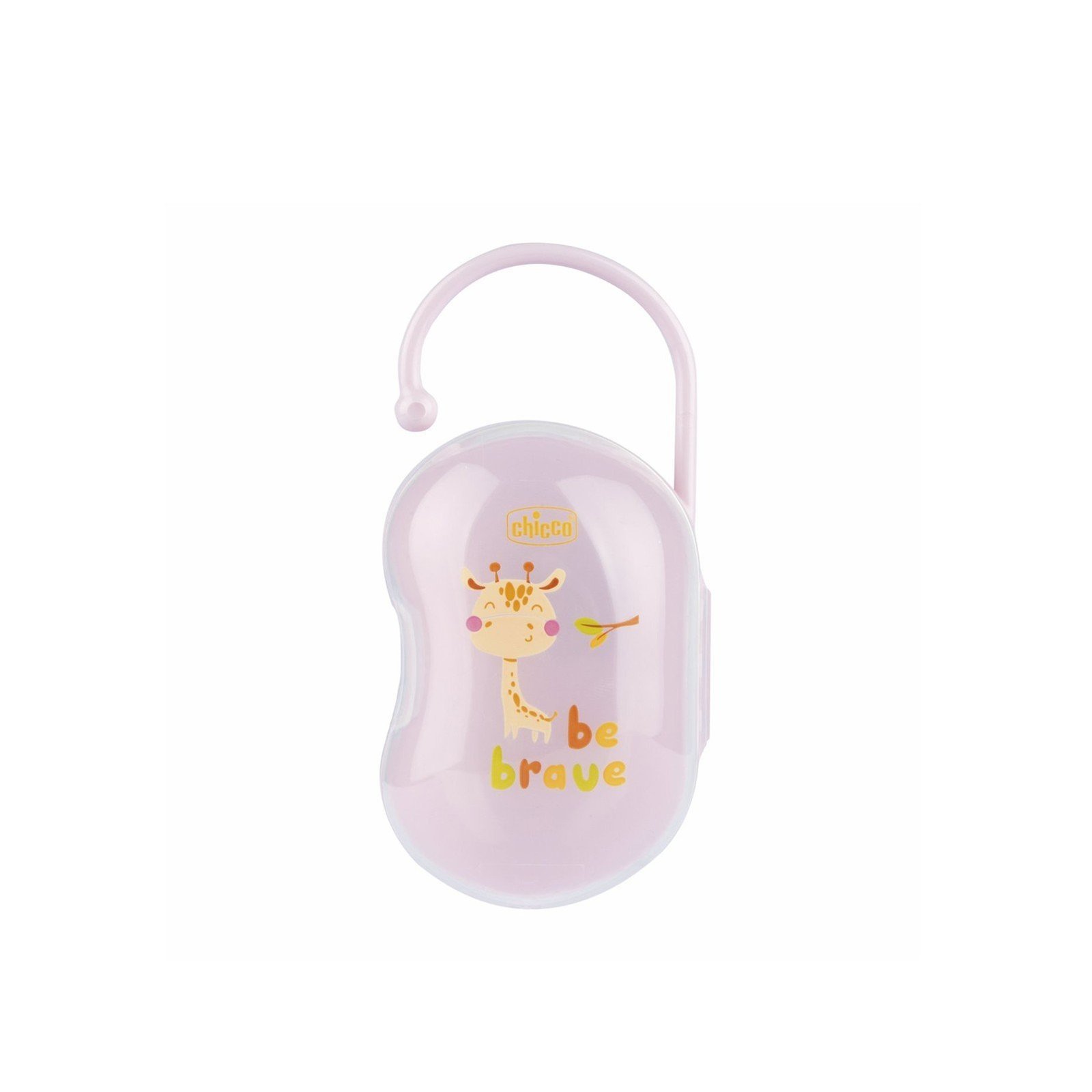 Chicco Easy Box BPA-Free Plastic Double Pacifier Holder 0m+ Pink