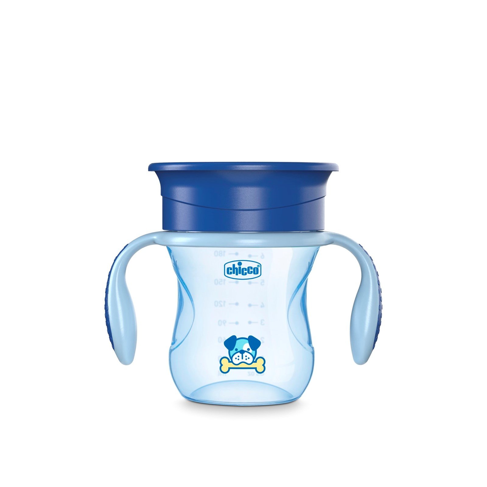 Chicco Mix & Match Perfect Cup Their First Glass 12m+ Blue 200ml