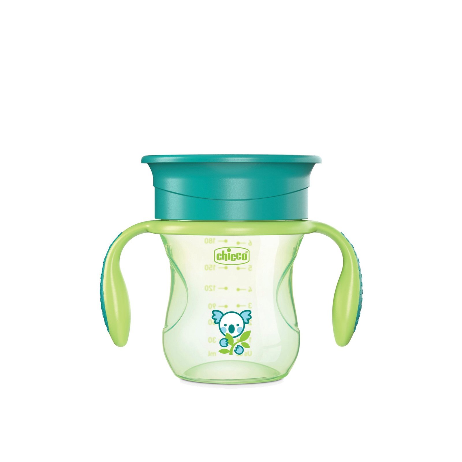 Chicco Mix & Match Perfect Cup Their First Glass 12m+ Green 200ml