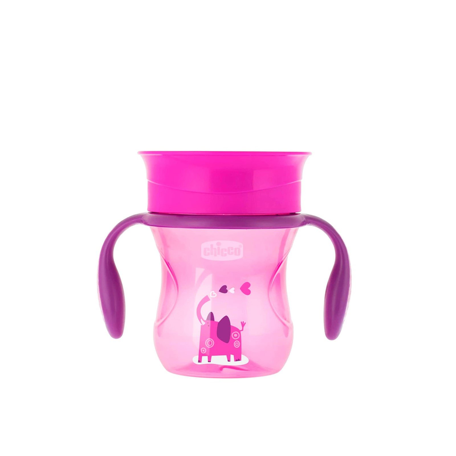 Chicco Mix & Match Perfect Cup Their First Glass 12m+ Pink 200ml