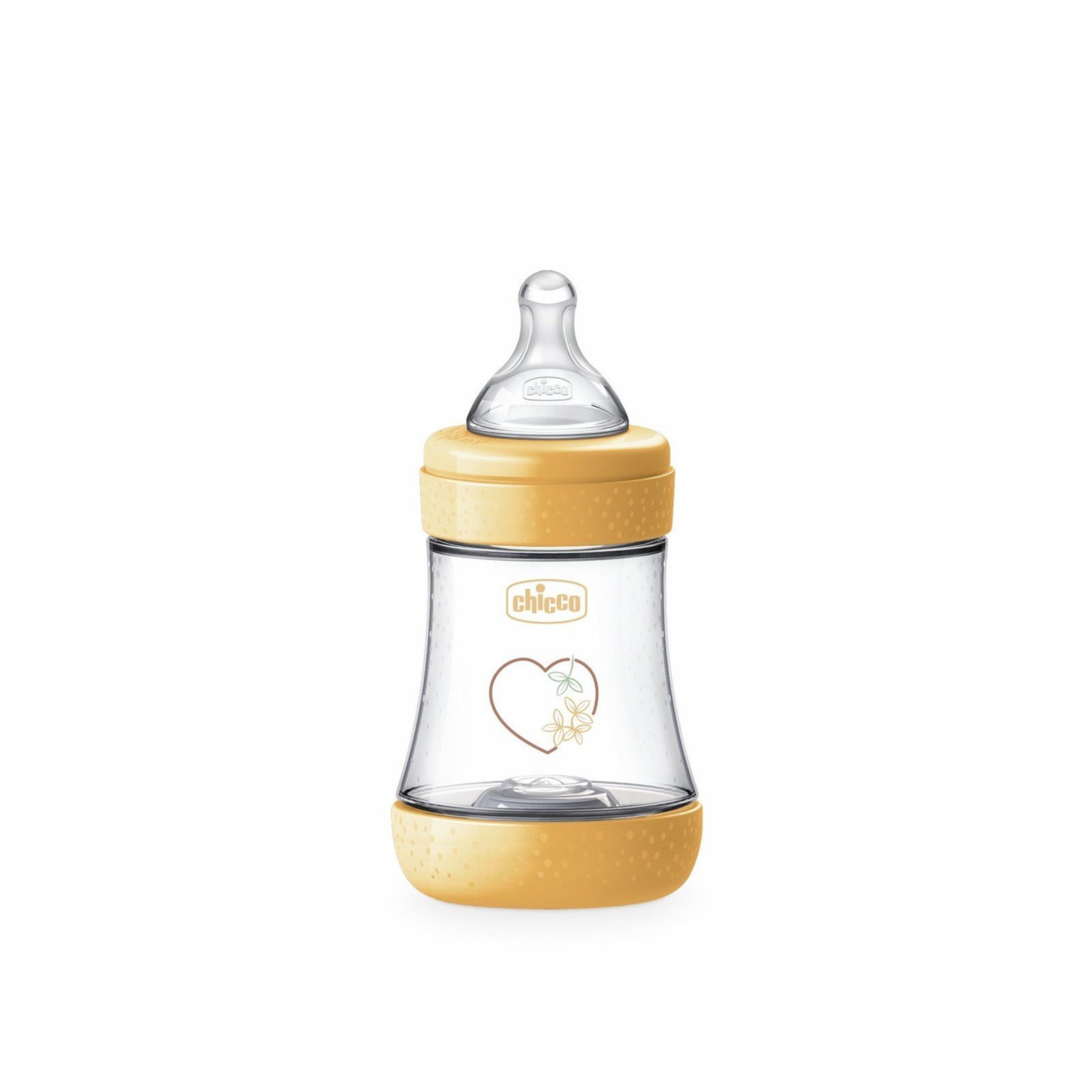 Chicco Perfect 5 Eco+ BPA-Free Plastic Baby Bottle Slow Flow 0m+ 150ml (5floz)