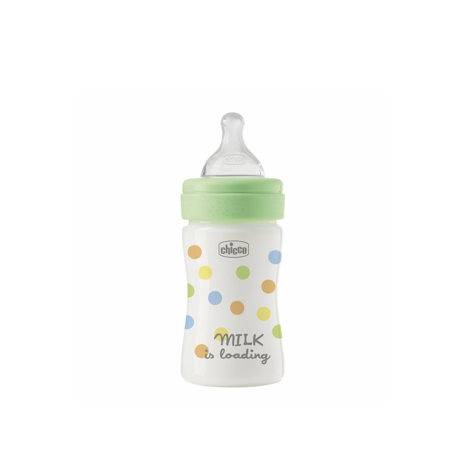 Chicco Perfect Easy Slow Flow BPA-Free Plastic Bottle 0m+ Green 150ml Qatar