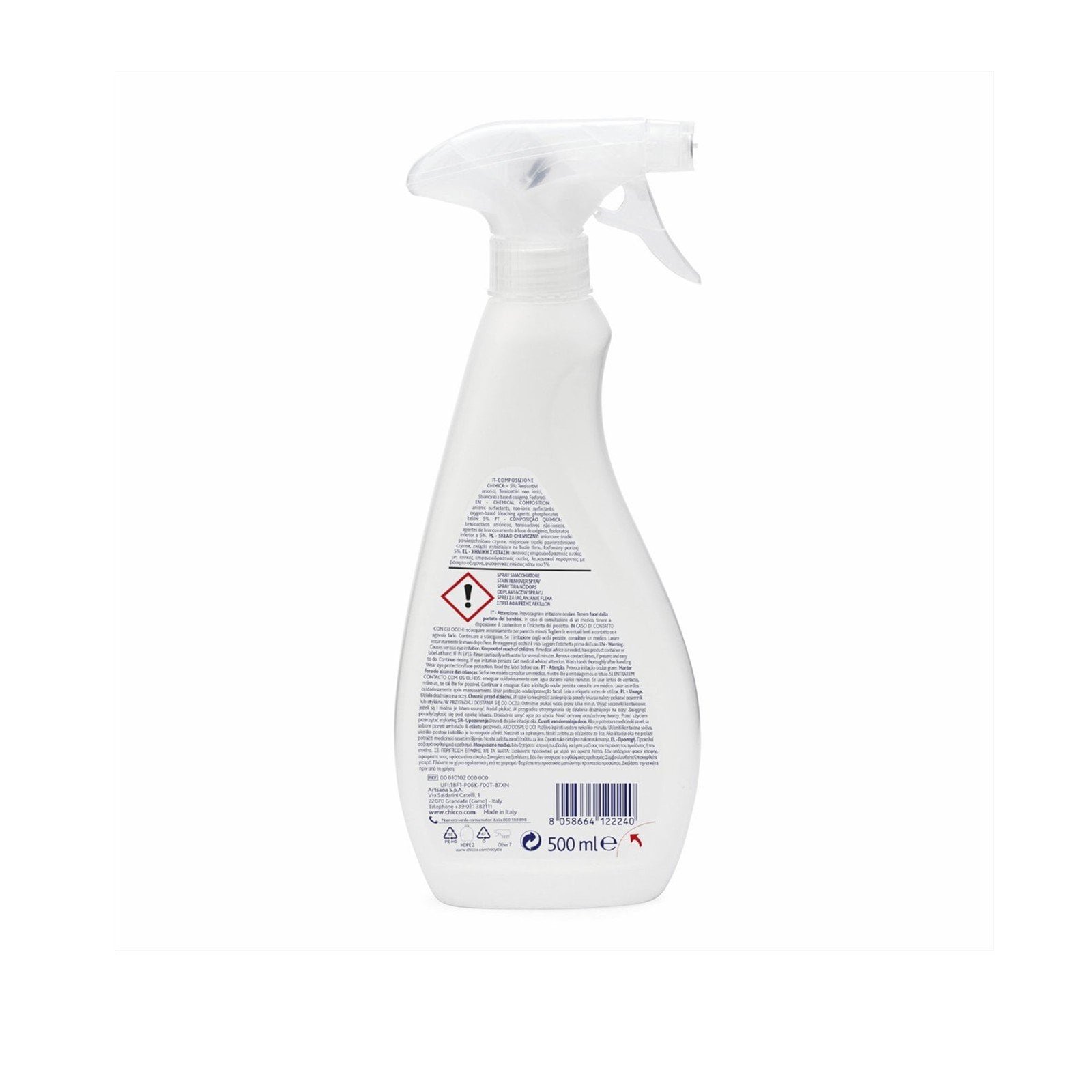 Chicco Sensitive Fragrance-Free Stain Remover 0m+ 500ml