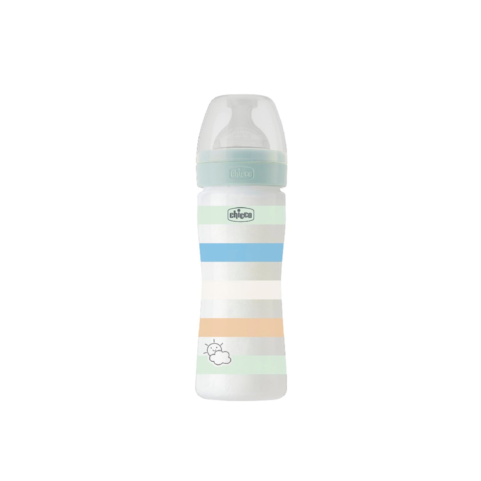 Chicco Well-Being Colors Bottle 2m+ Green 250ml (9 fl oz)