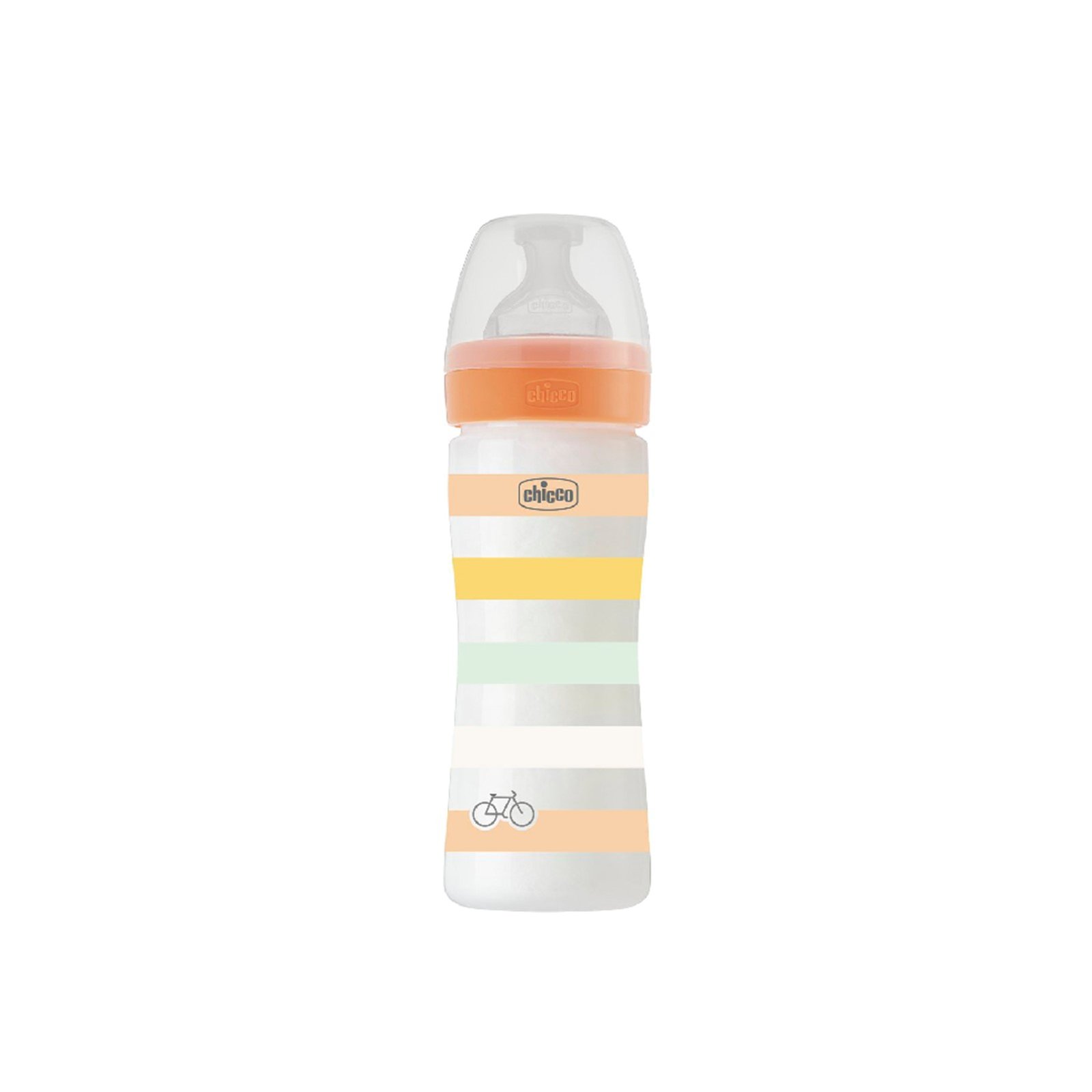 Chicco Well-Being Colors Bottle 2m+ Orange 250ml (9 fl oz)
