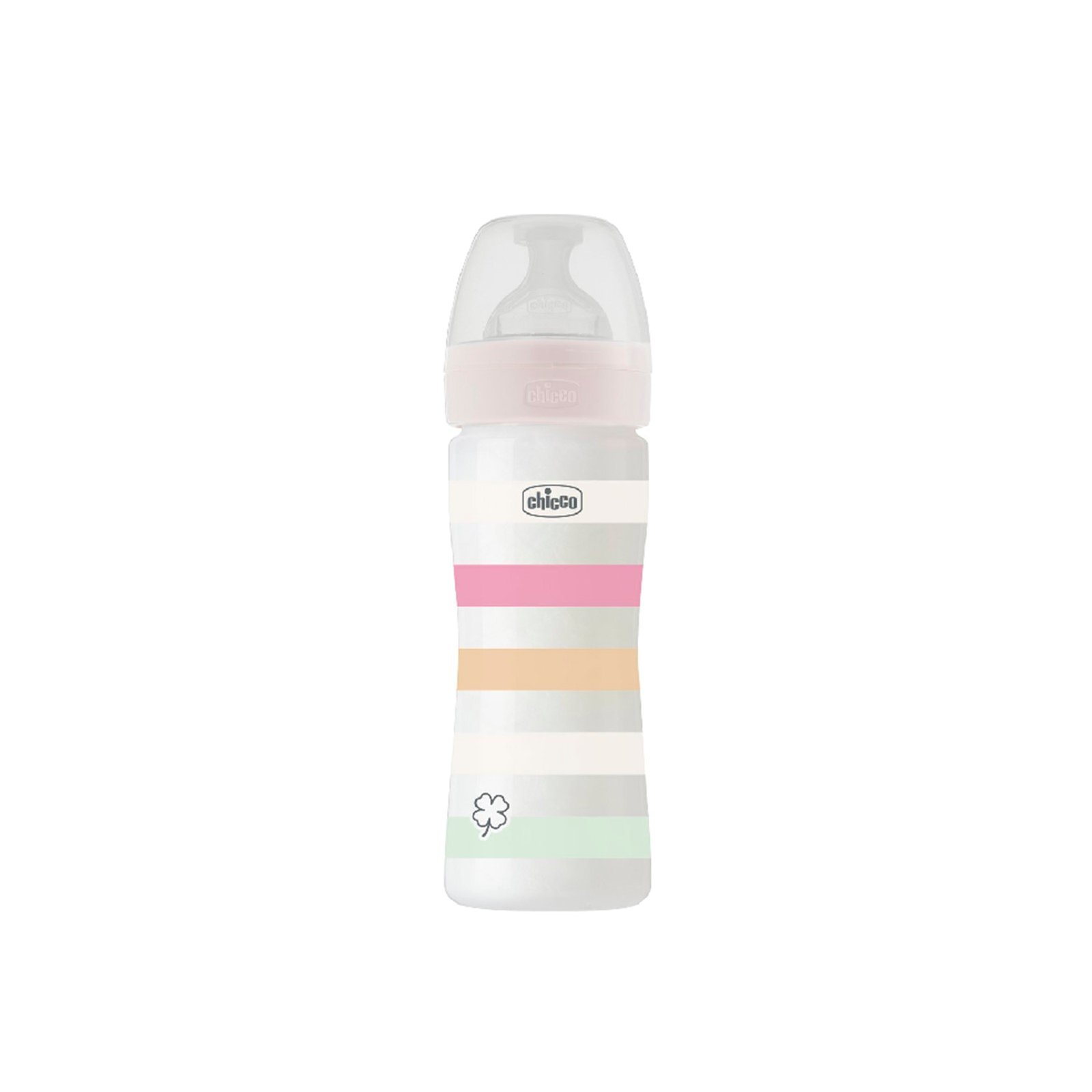 Chicco Well-Being Colors Bottle 2m+ White 250ml (9 fl oz)