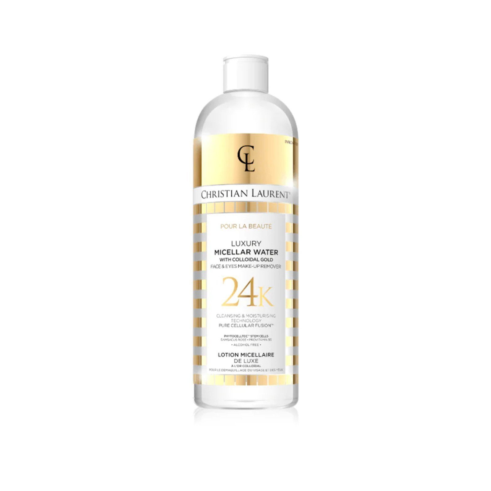 Christian Laurent Luxury Micellar Water with Colloidal Gold 500ml (17.60floz)