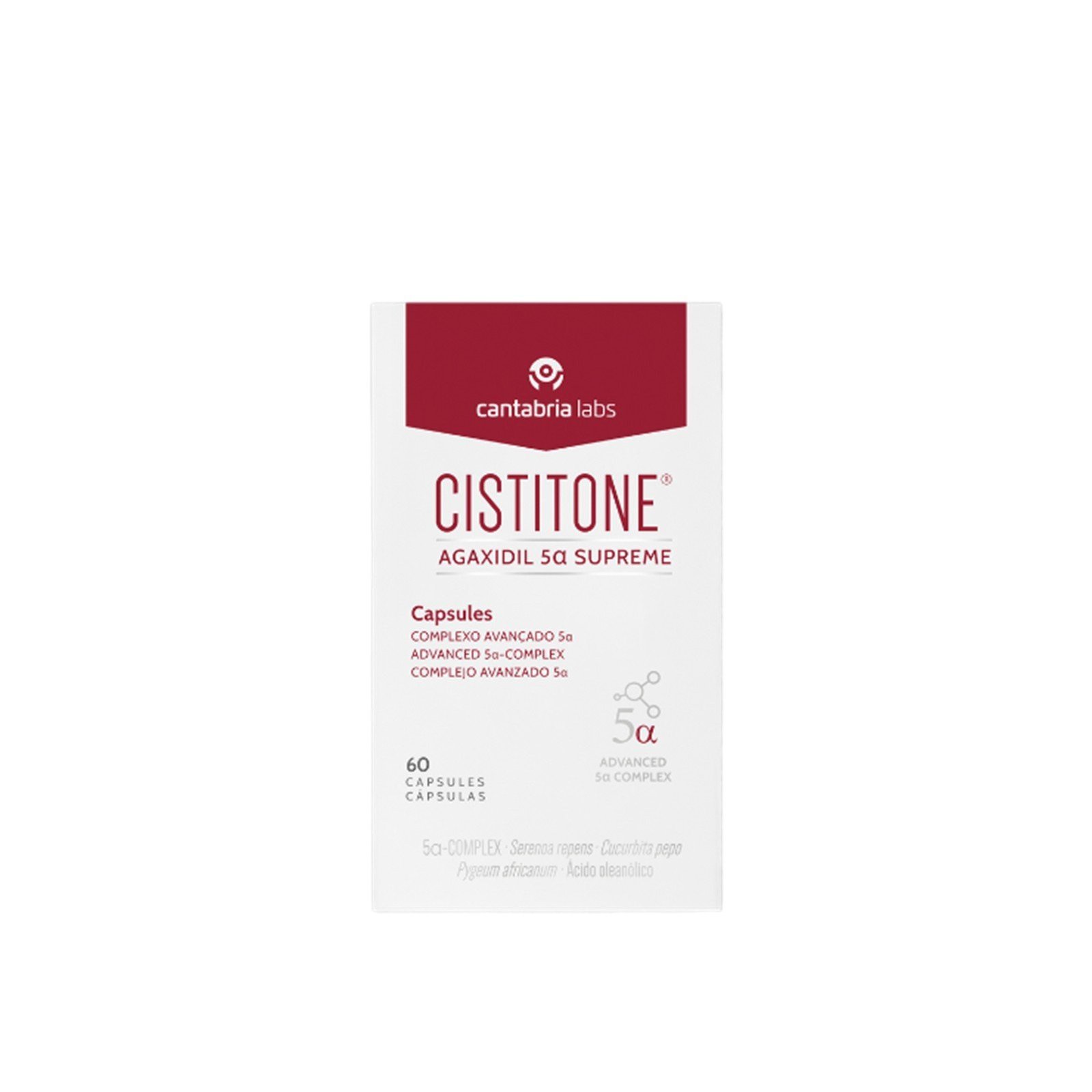 Cistitone Agaxidil 5a Supreme Hair Loss Capsules x60