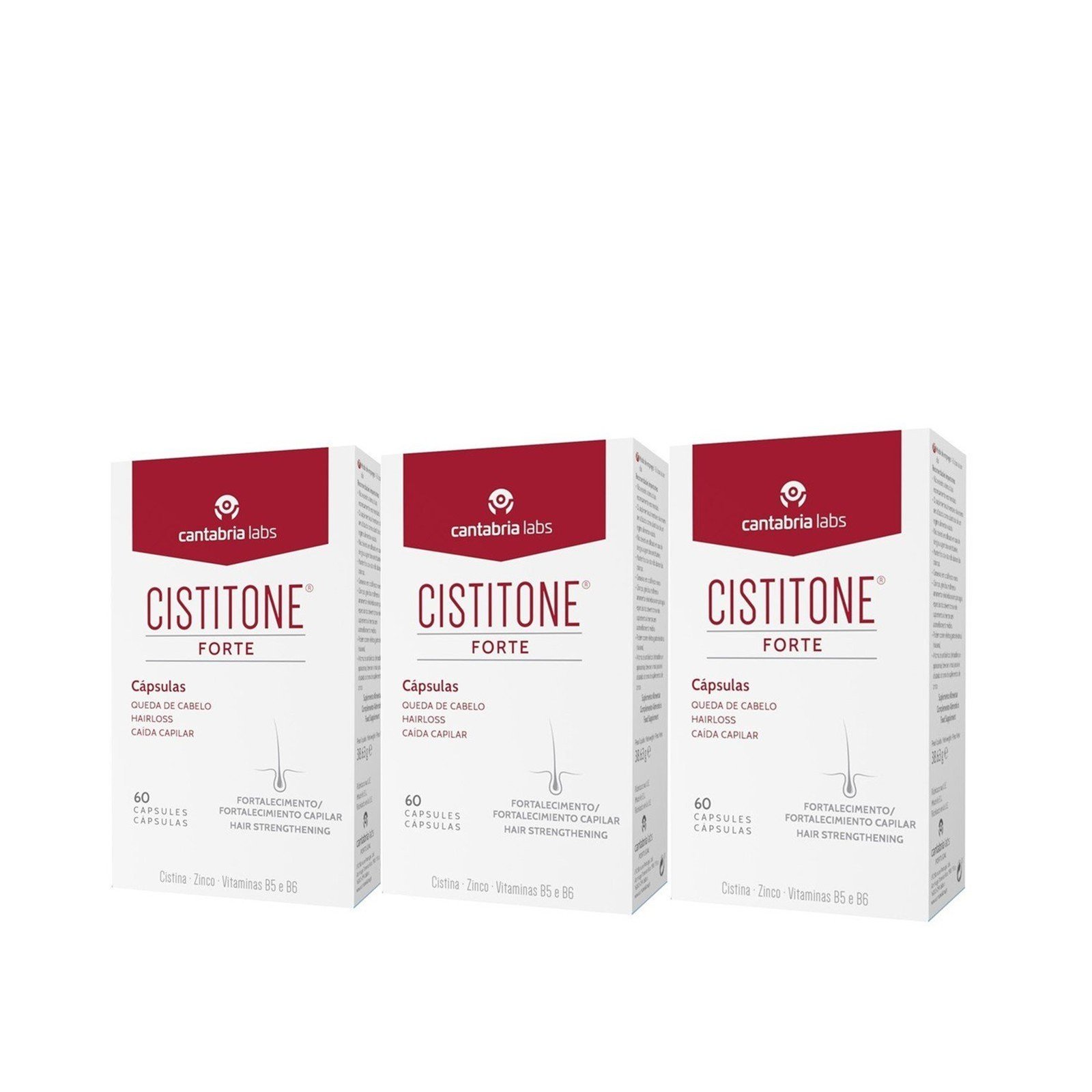 Cistitone Forte Hair and Nails Capsules 60x3 Qatar