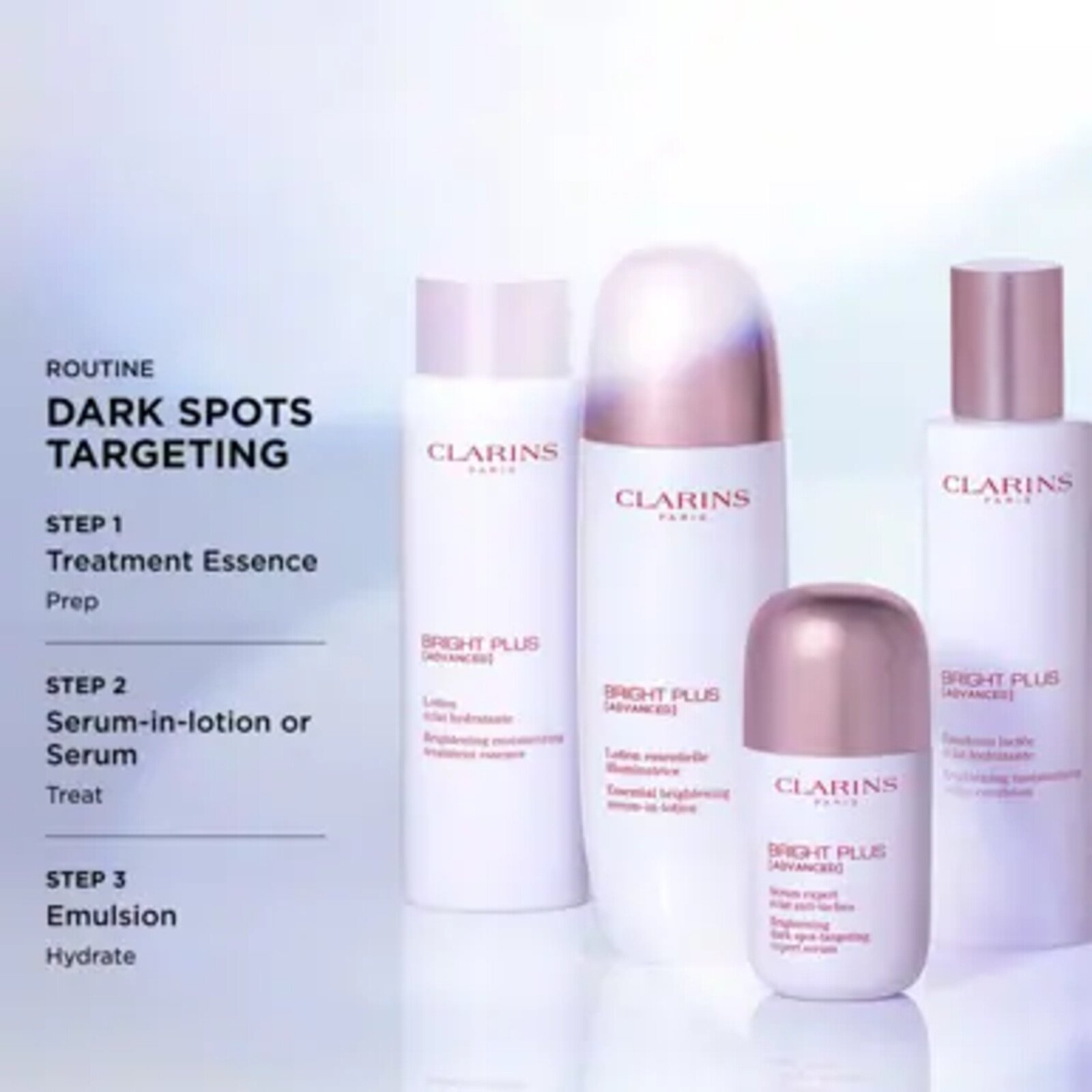 Clarins Bright Plus [Advanced] Brightening Moisturizing Treatment Essence 200ml