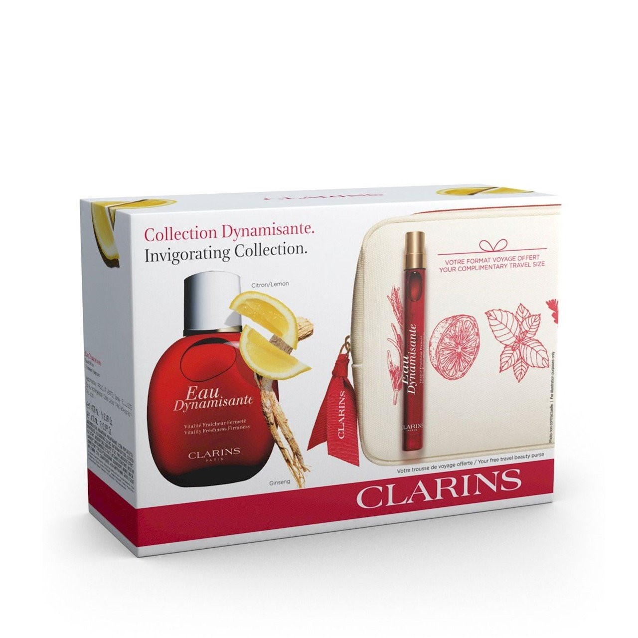 Clarins Eau Dynamisante 100ml Invigorating Collection