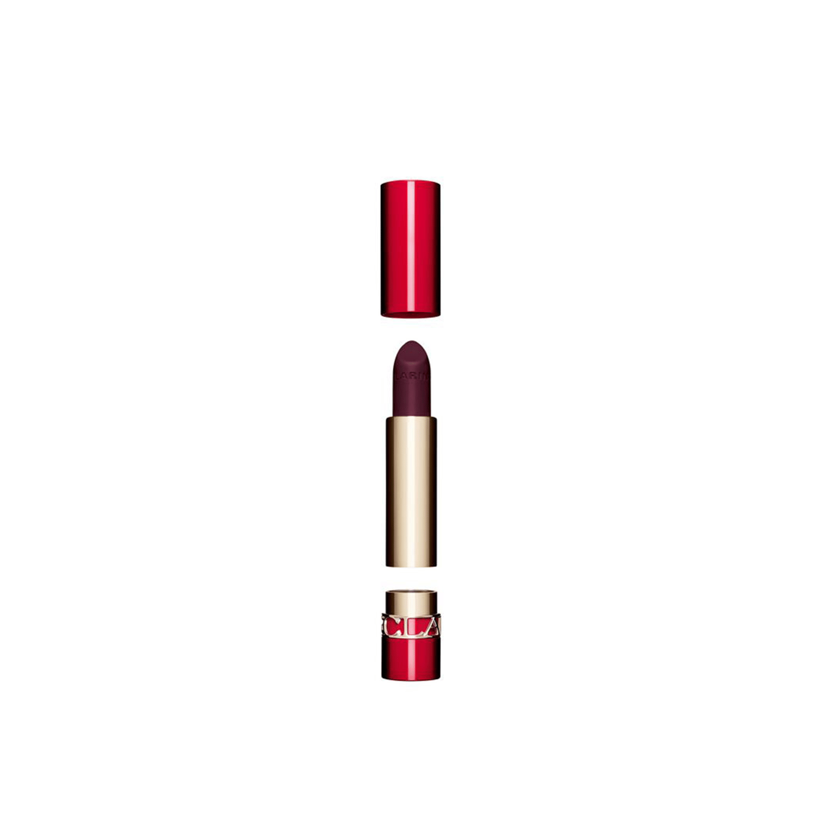 Clarins Joli Rouge Velvet Matte Lipstick The Refill 744V Soft Plum 3.5g