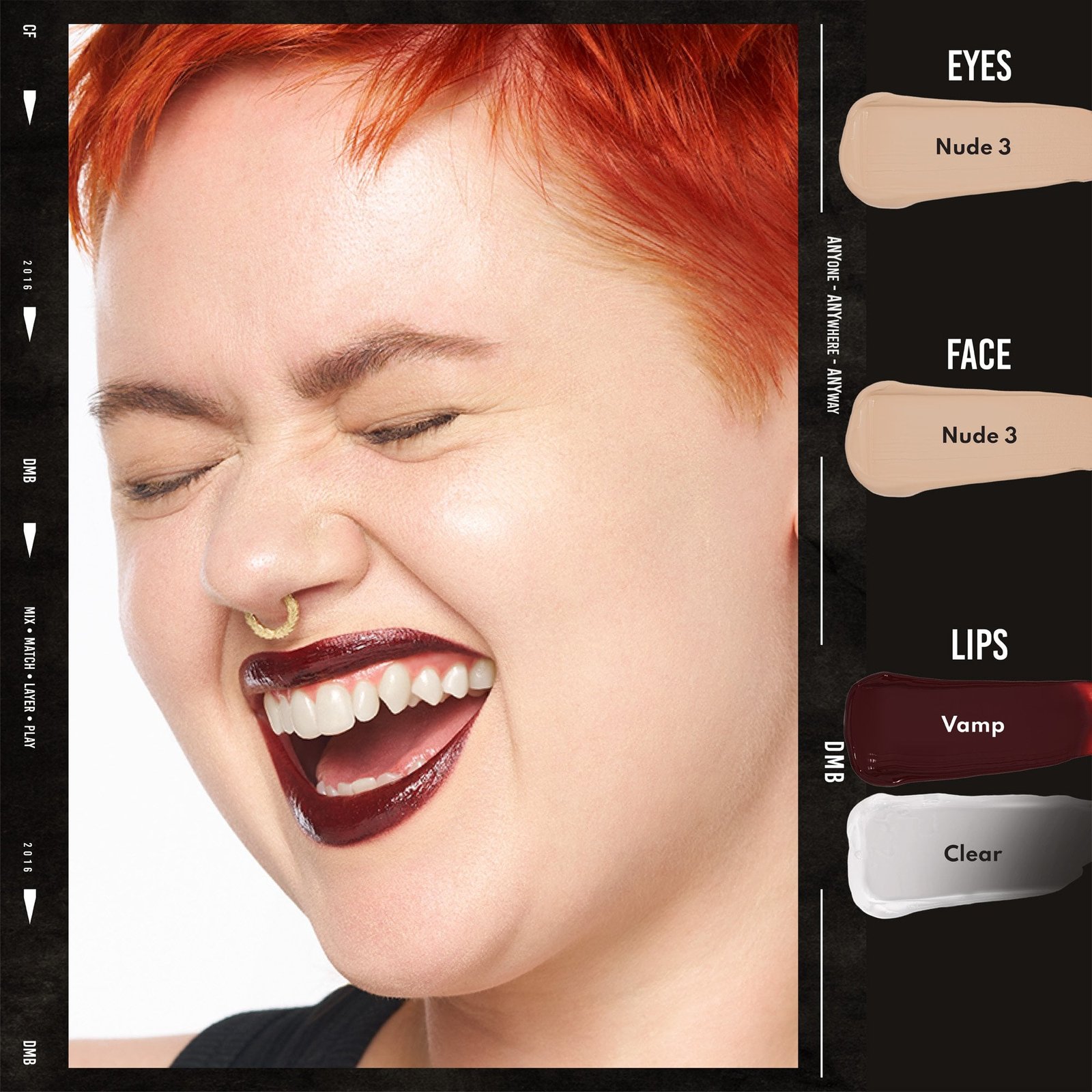 Danessa Myricks Beauty Colorfix Glazes Waterproof Longwear Gloss Clear 10ml (0.34floz)