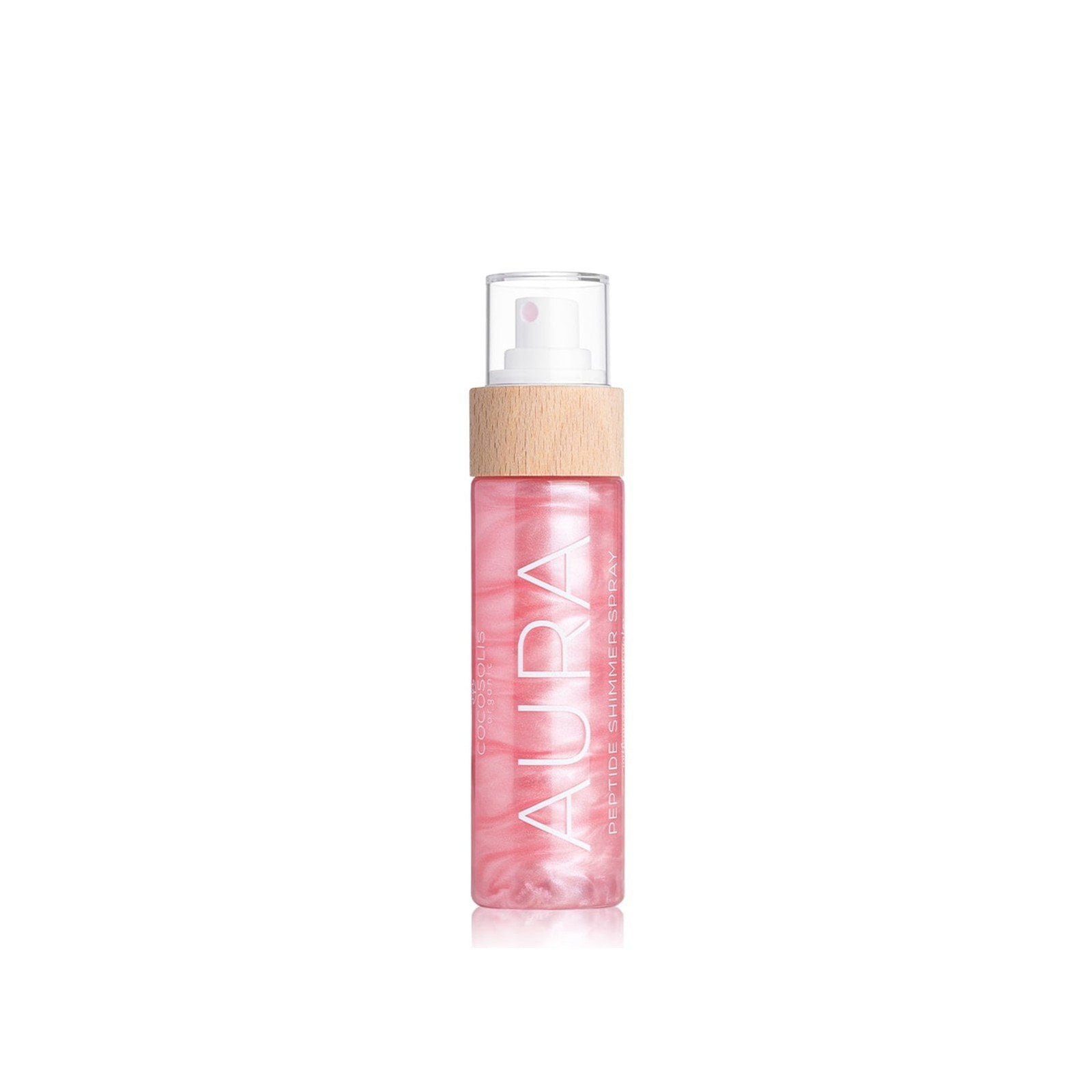 COCOSOLIS Aura Peptide Shimmer Spray Pink 100ml (3.38floz)