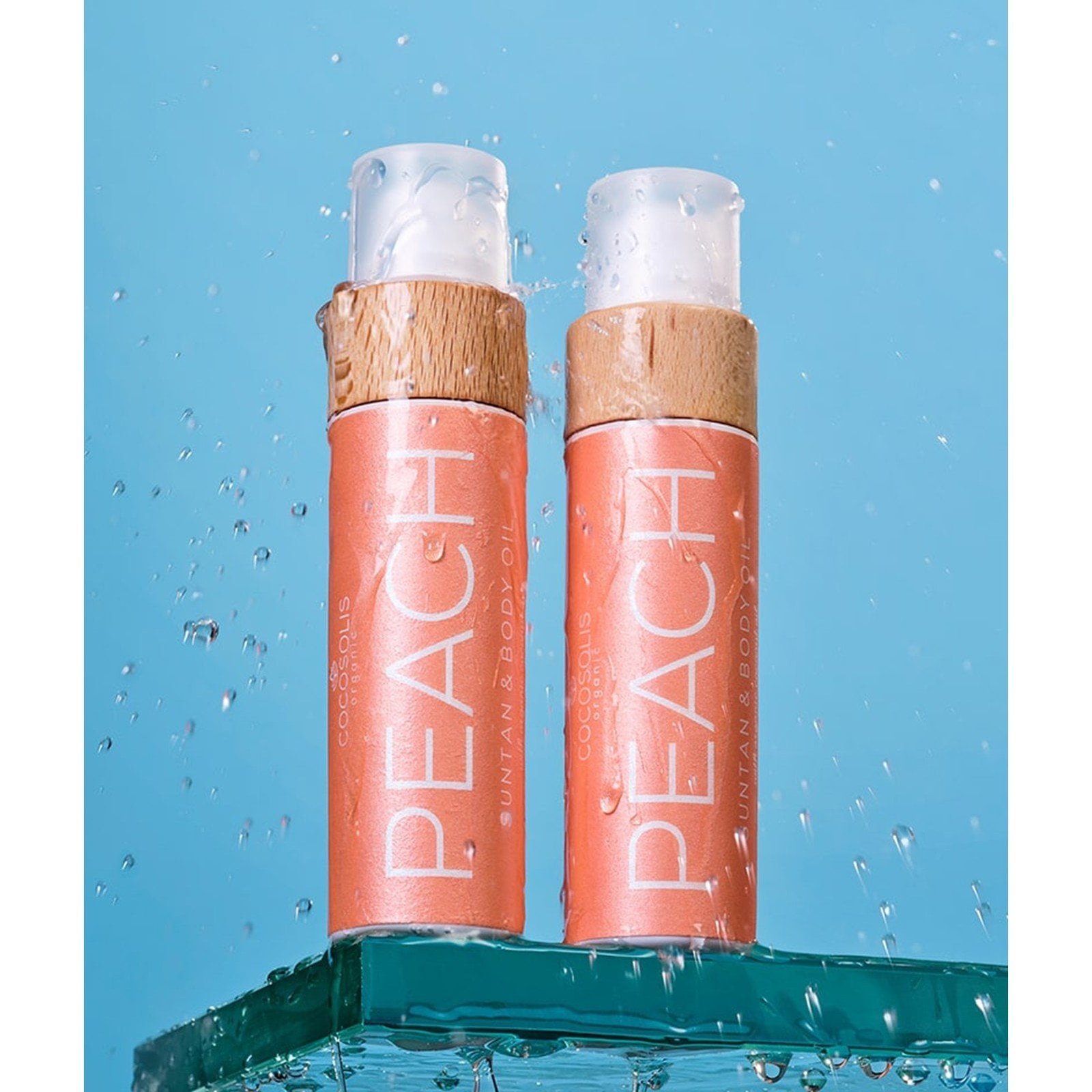 COCOSOLIS Peach Suntan & Body Oil 100ml (3.38floz)