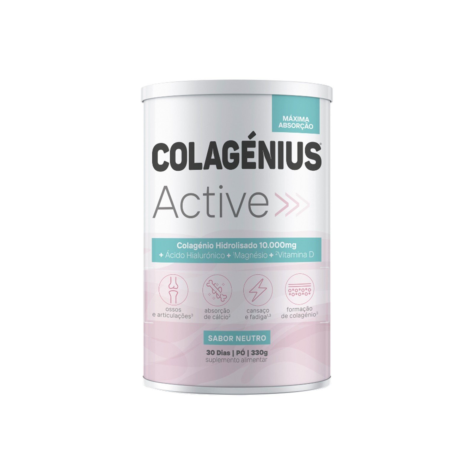Colagénius Beauty Active Neutral Suplemento Alimentar 330g