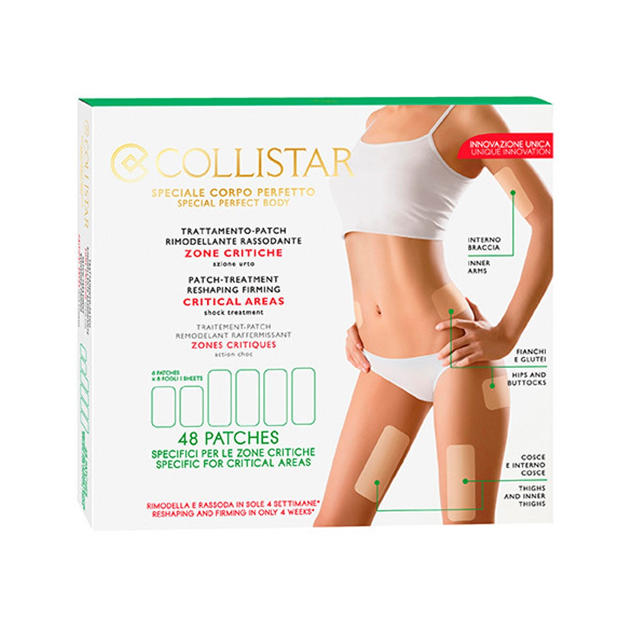 Collistar Body Patch-Treatment Reshaping Firming Critical Areas x48
