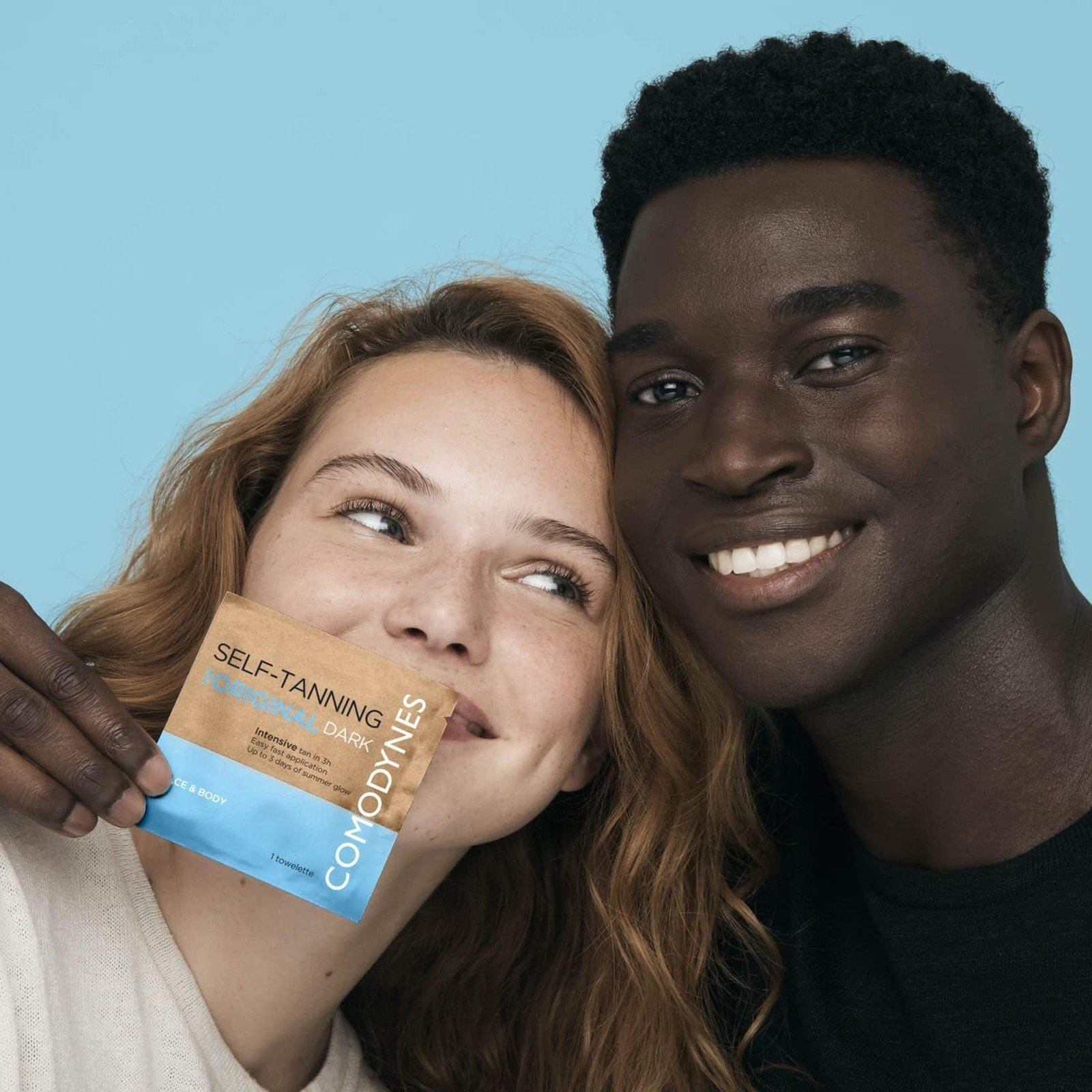 Comodynes The Original Dark Intensive Self-Tanning Wipes x8