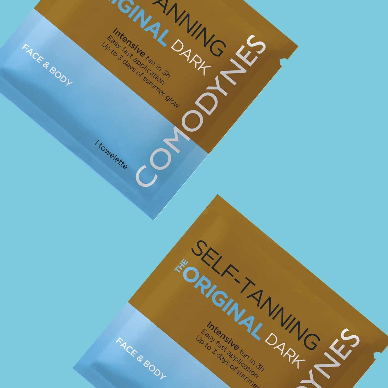 Comodynes The Original Dark Intensive Self-Tanning Wipes x8