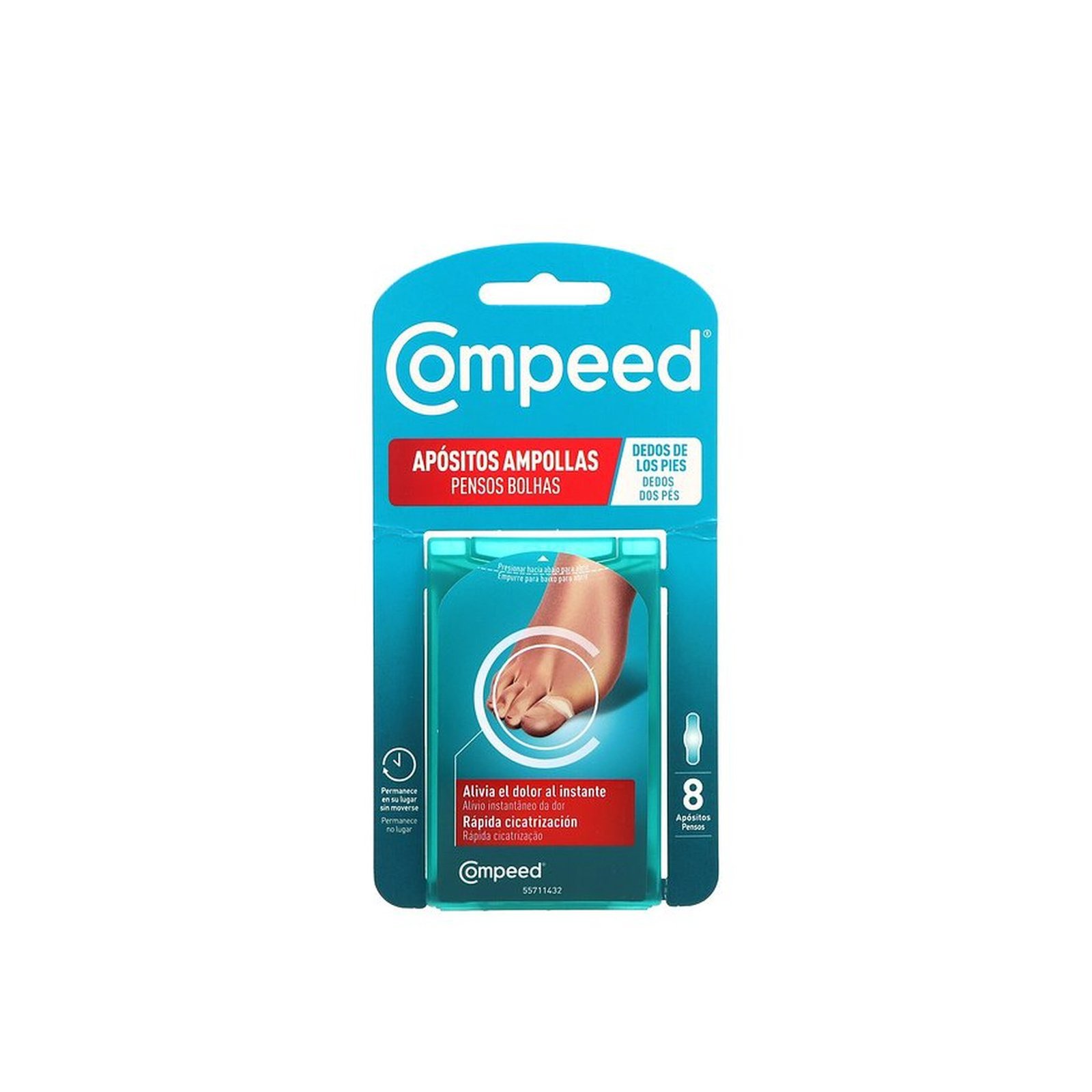 Compeed Blister on Toes Plasters x8