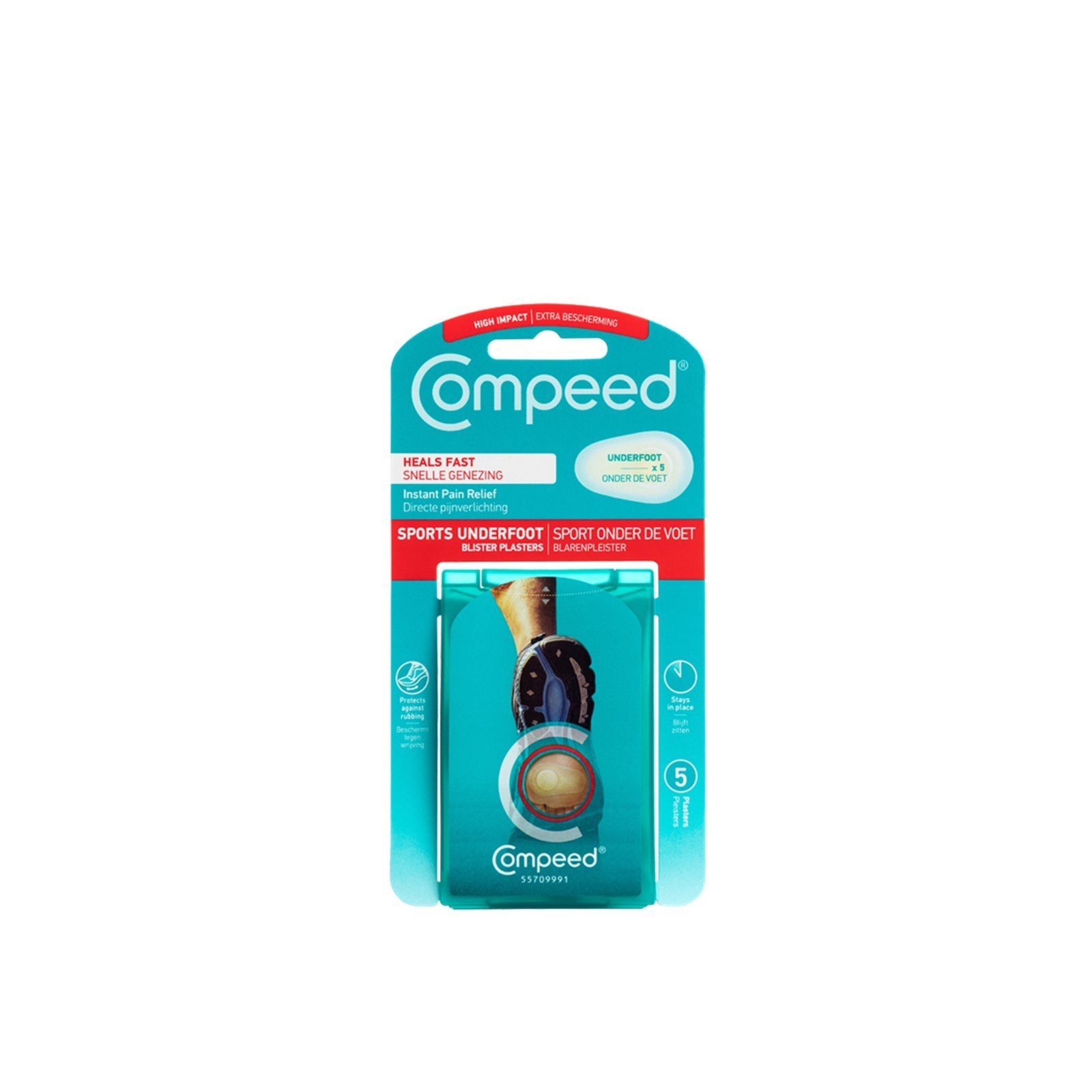 Compeed Sport Underfoot Blister Plasters x5