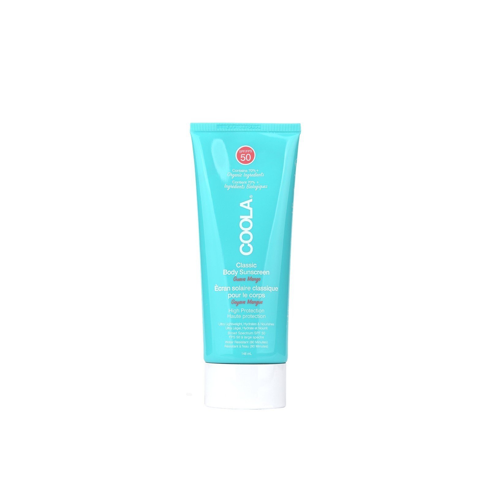 Coola Classic Body Sunscreen SPF50 Guava Mango 148ml