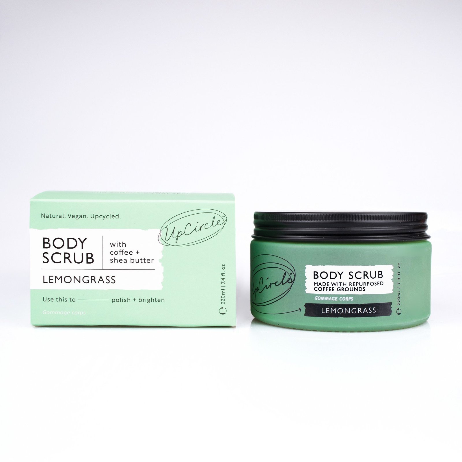 UpCircle Lemongrass Body Scrub 220ml
