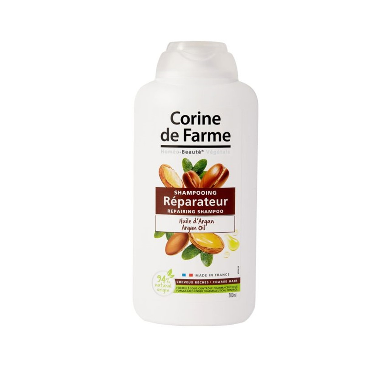 Corine de Farme Repairing Shampoo With Argan Oil 500ml (16.9floz)
