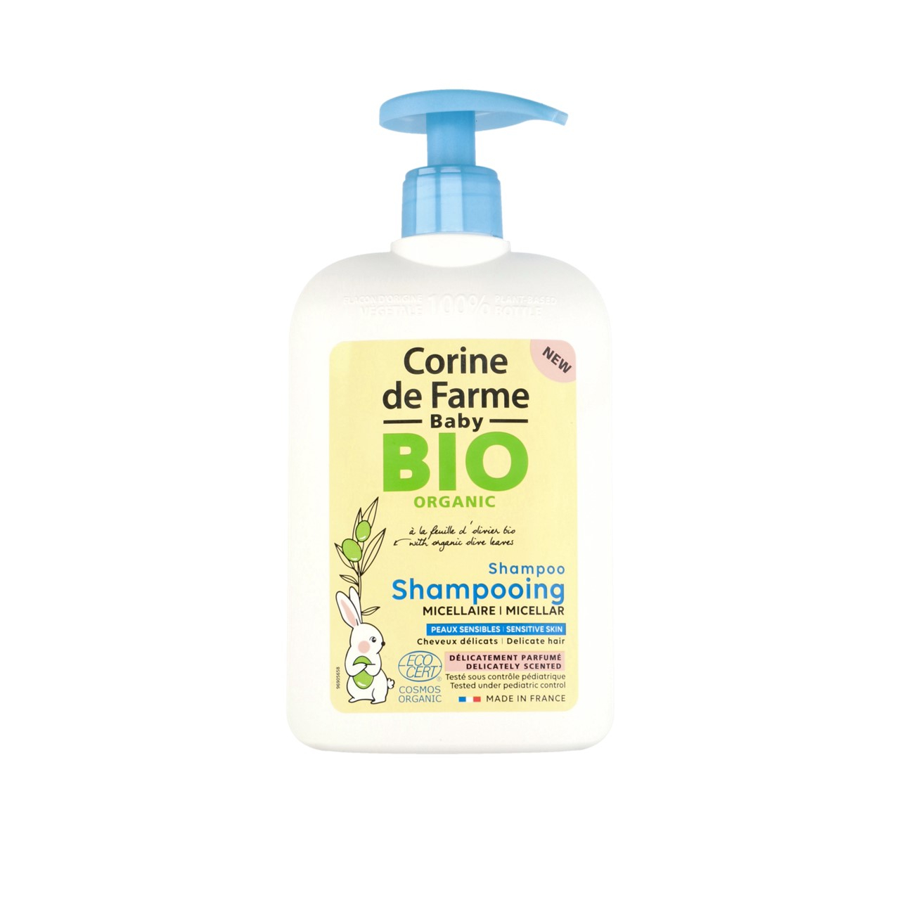 Corine de Farme Baby Bio Micellar Shampoo With Organic Olive Leaves 480ml (16.90floz)