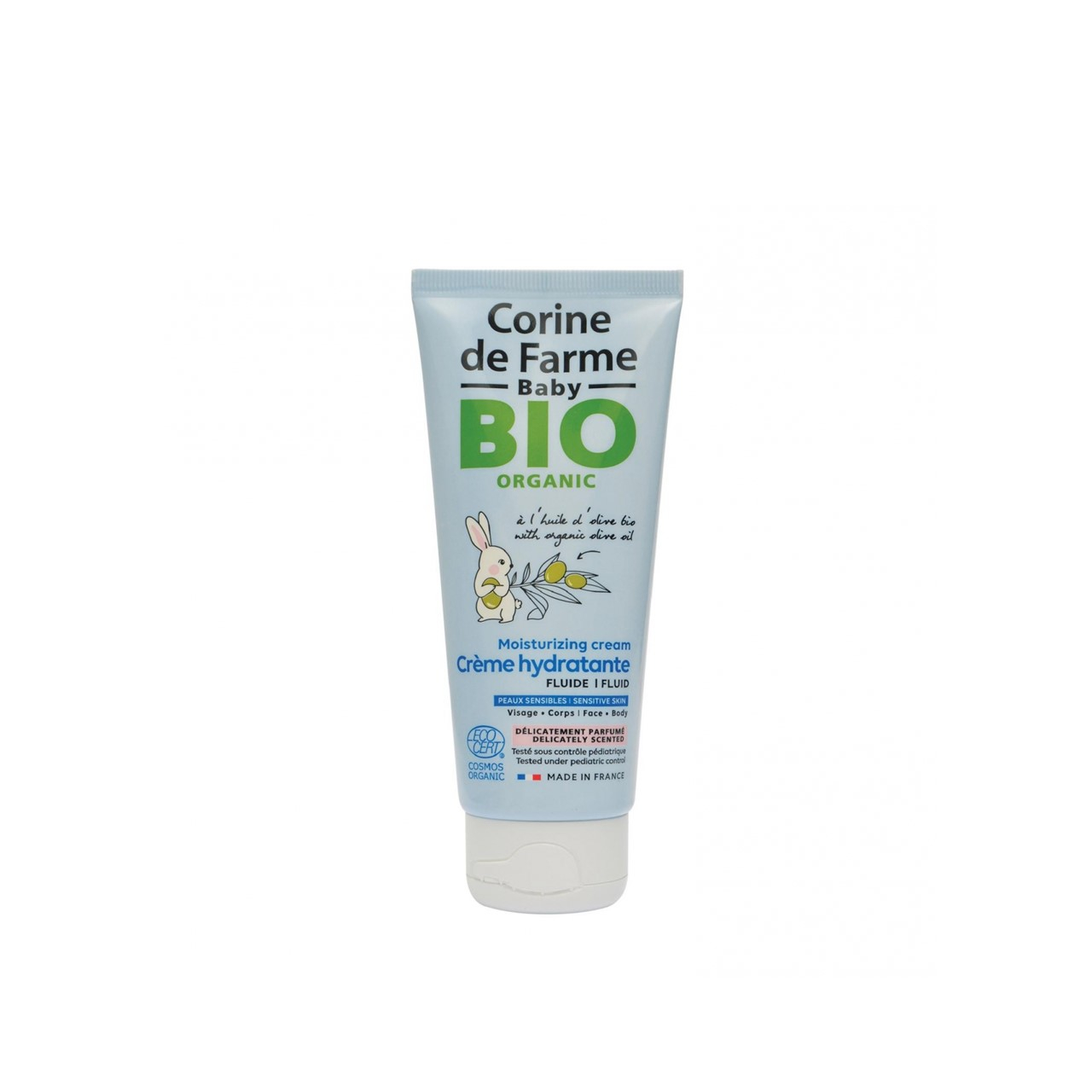 Corine de Farme Baby Bio Moisturizing Fluid Cream With Organic Olive Oil 100ml (3.38floz)
