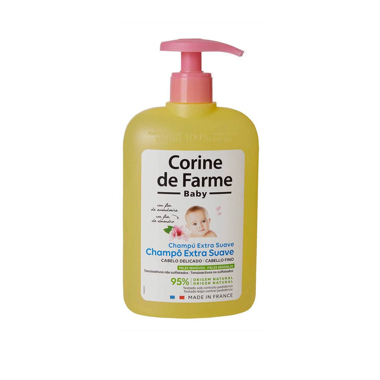 Corine de Farme Baby Extra Gentle Shampoo With Almond Blossom 500ml