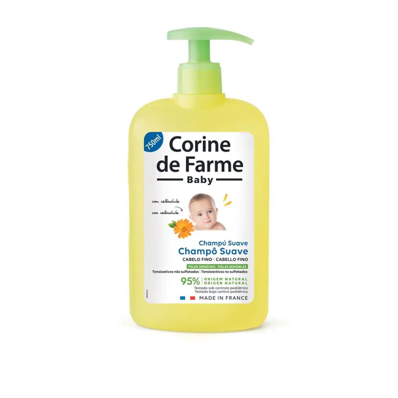 Corine de Farme Baby Gentle Shampoo With Calendula 750ml