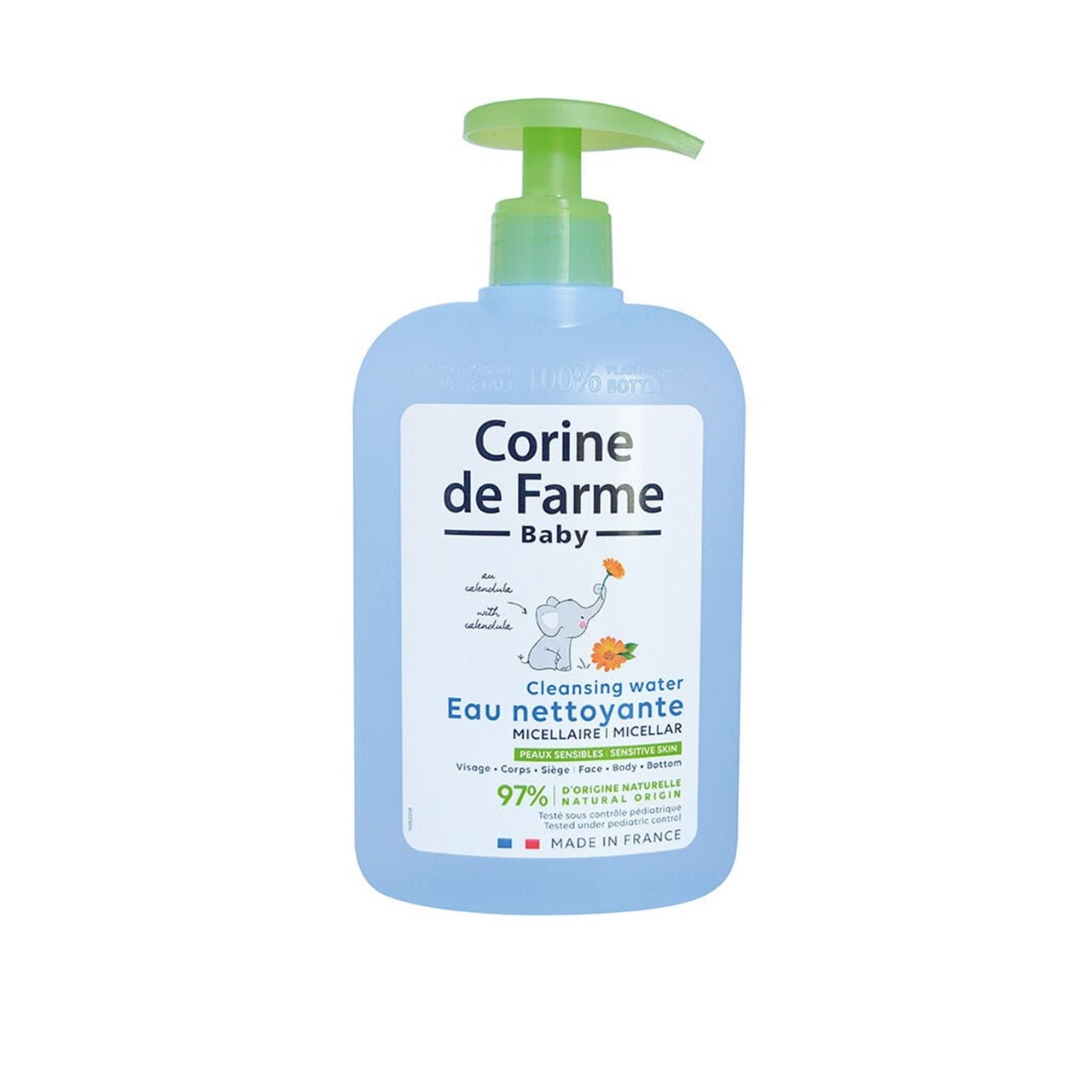 Corine de Farme Baby Micellar Cleansing Water With Calendula 500ml (16.90floz)