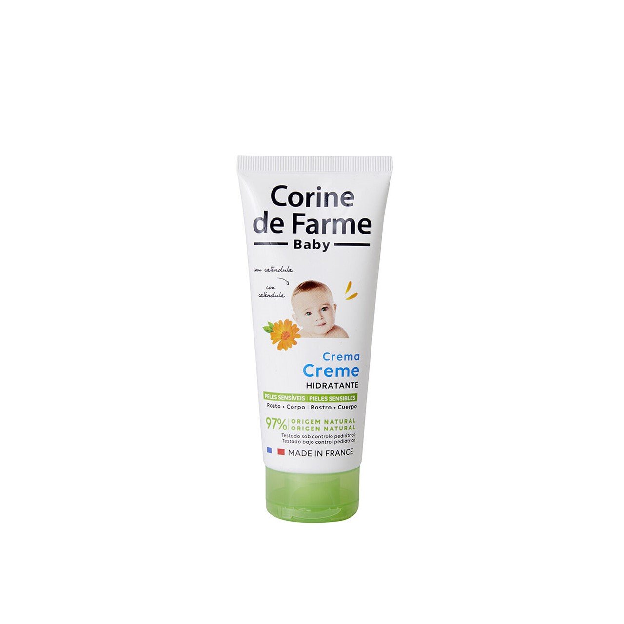 Corine de Farme Baby Moisturizing Cream With Calendula 100ml (3.38floz)