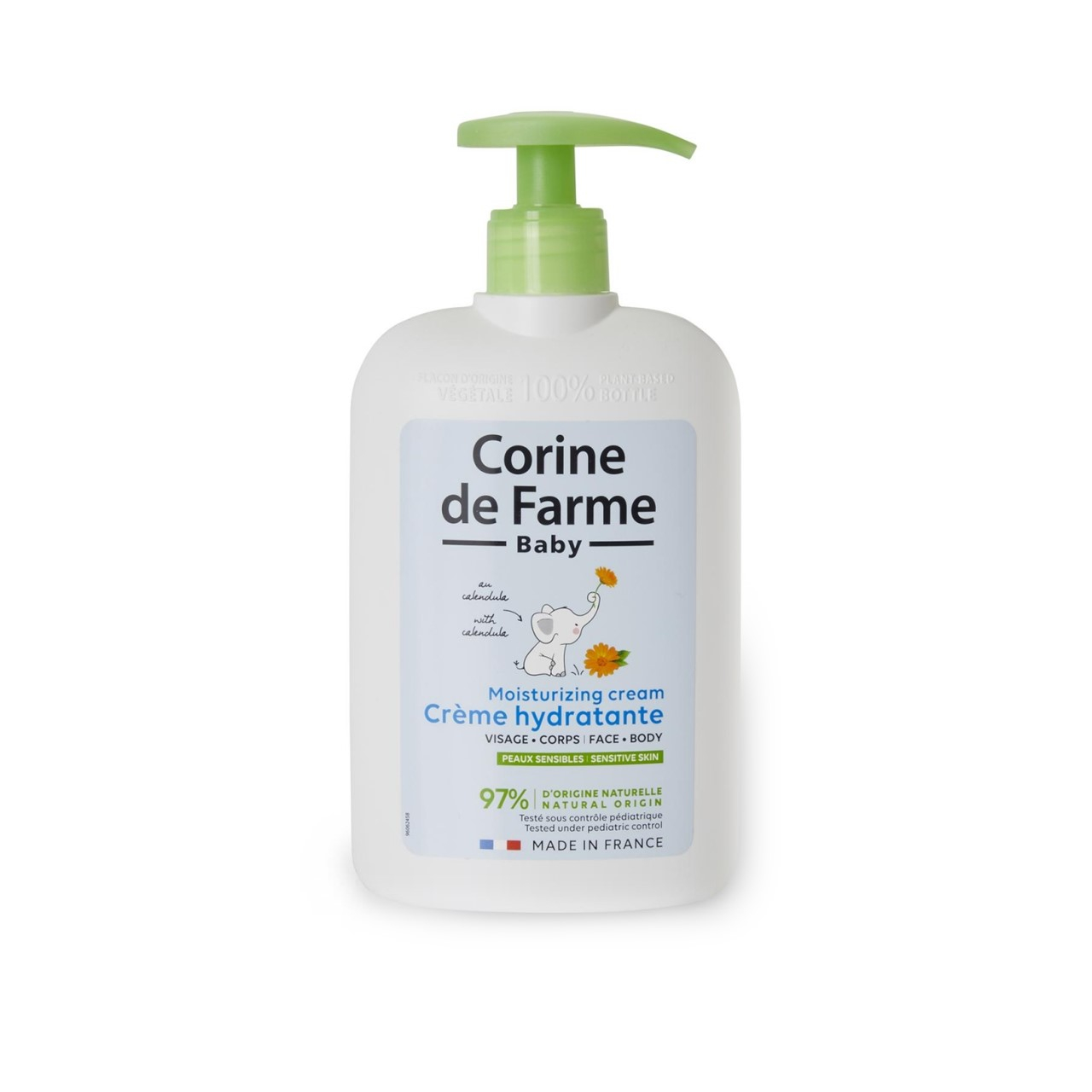 Corine de Farme Baby Moisturizing Cream With Calendula 500ml (16.90floz)