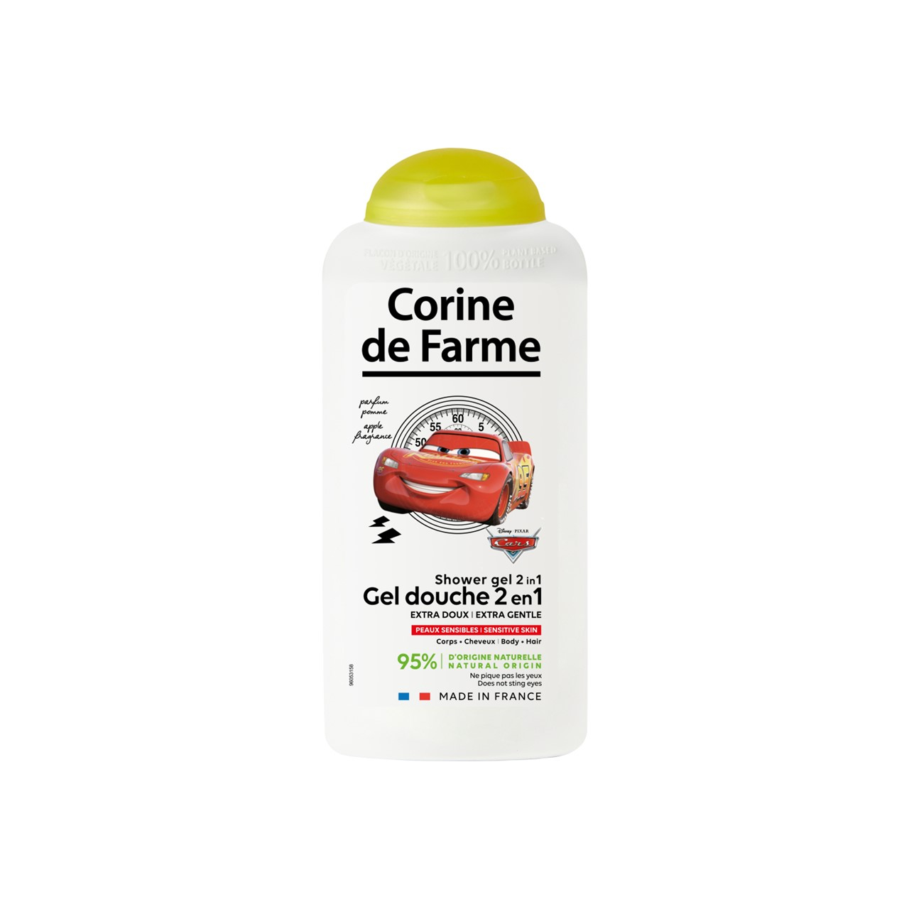 Corine de Farme Cars 2-In-1 Shower Gel Apple Fragrance 300ml (10.14floz)