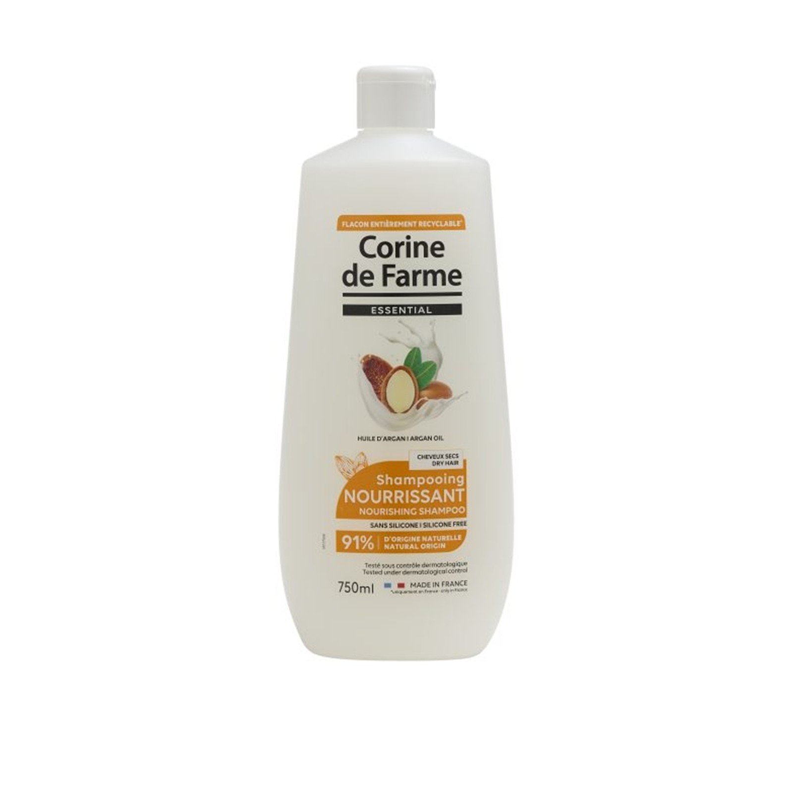 Corine de Farme Essential Argan Oil Nourishing Shampoo 750ml