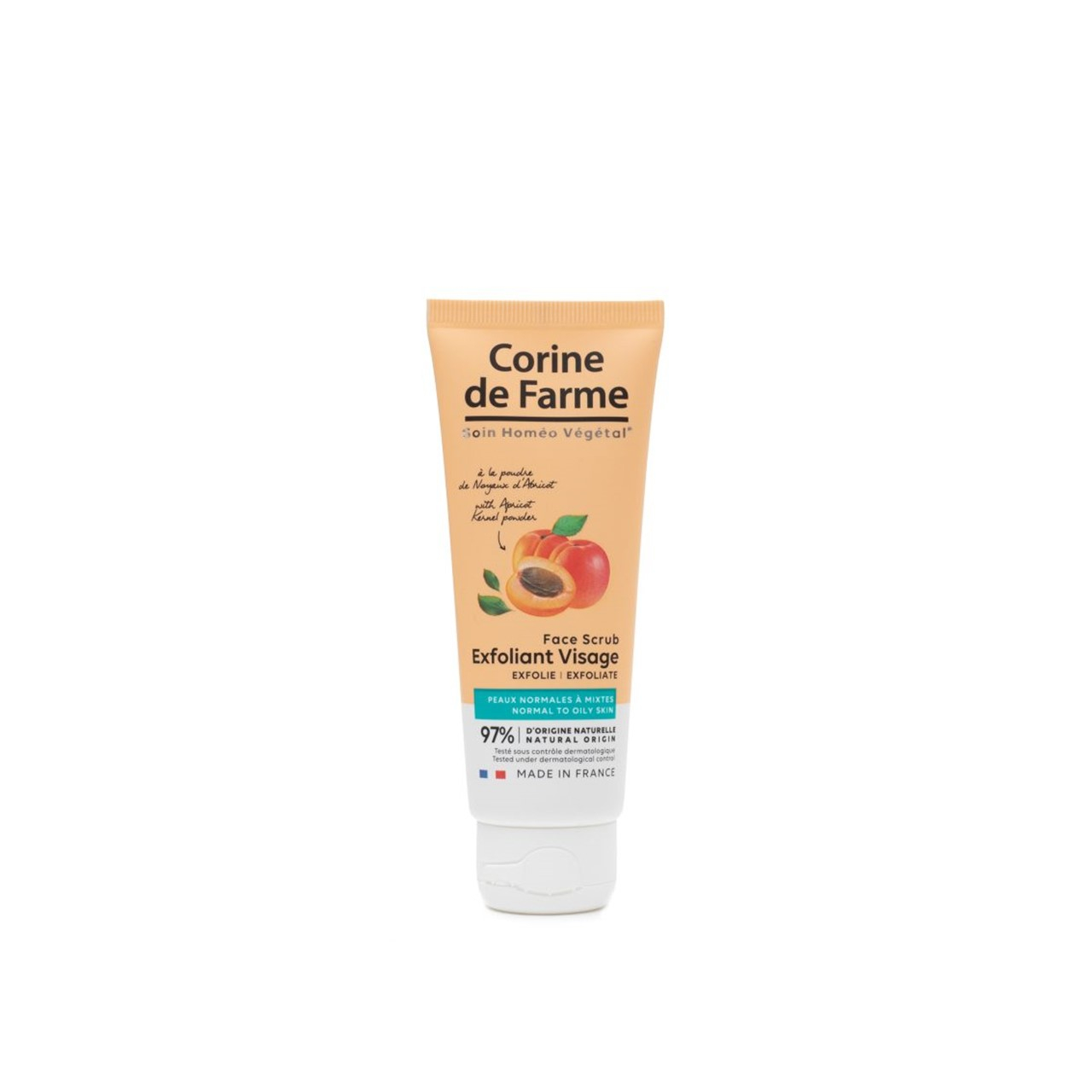 Corine de Farme Face Scrub With Apricot Kernel Powder 75ml (2.53floz)