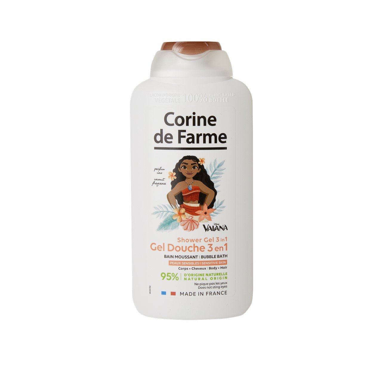 Corine de Farme Moana 3-In-1 Shower Gel Coconut Fragrance 500ml (16.90floz)
