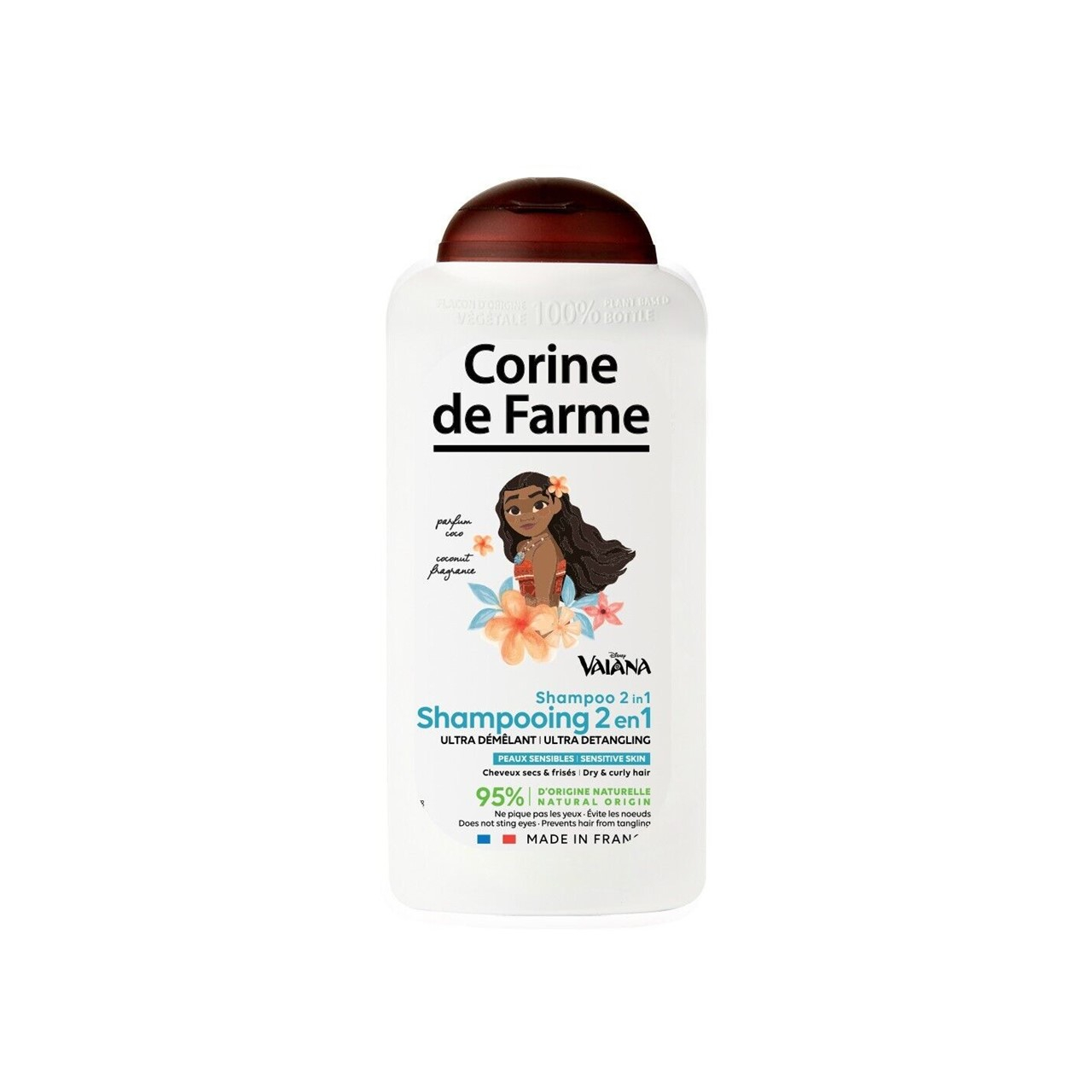 Corine de Farme Moana Ultra Detangling 2-In-1 Shampoo Coconut Fragrance 300ml
